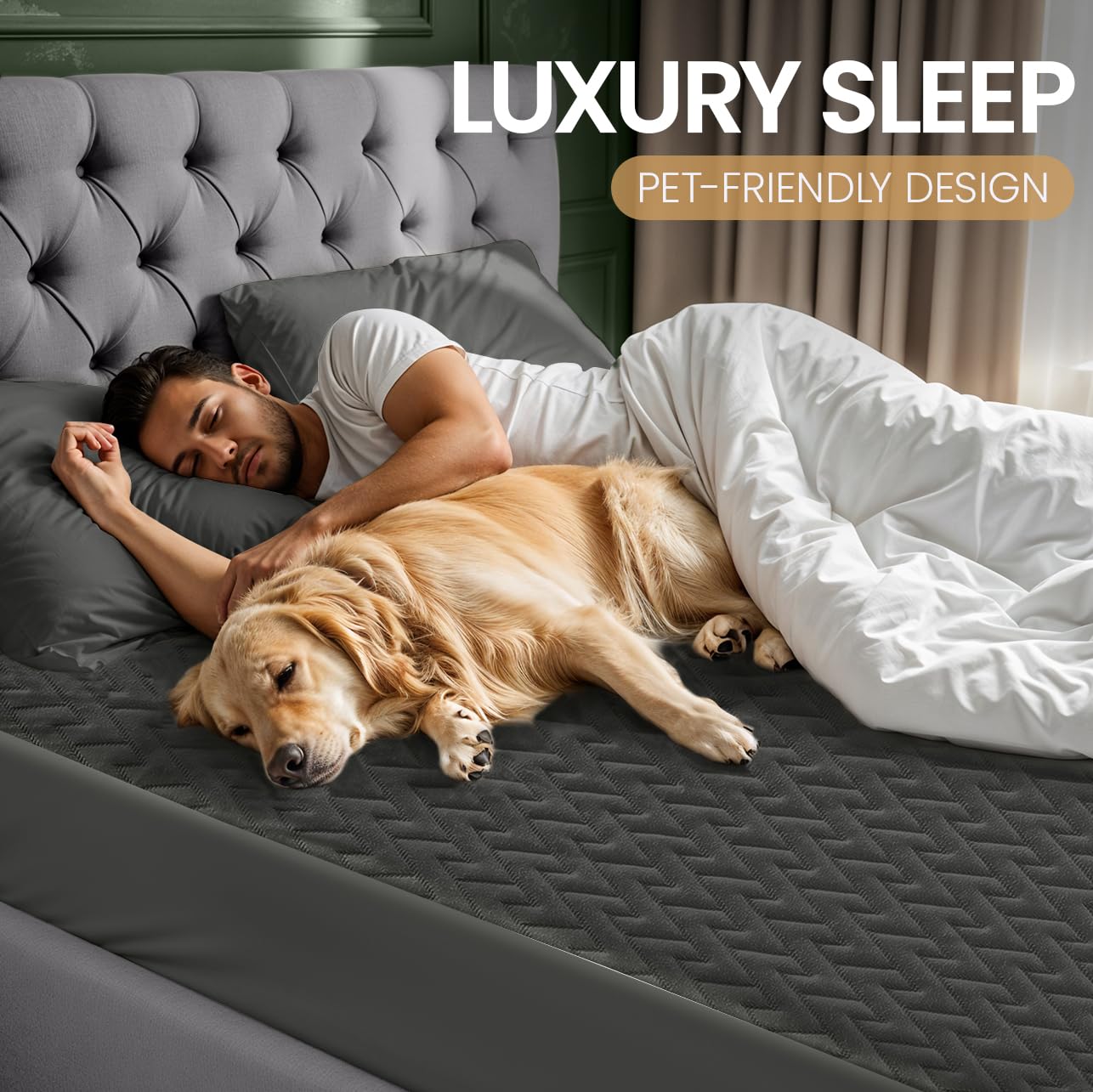 Premium Waterproof Mattress Protector California King