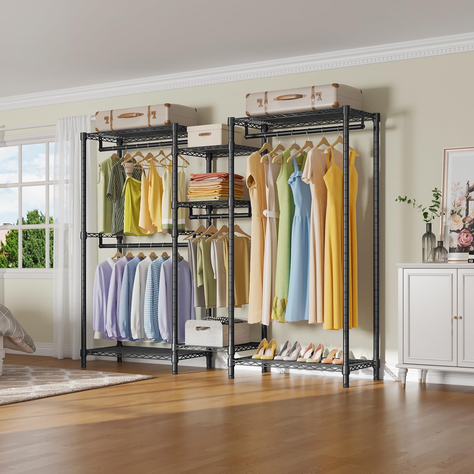 Classic V6 Wire Garment Rack
