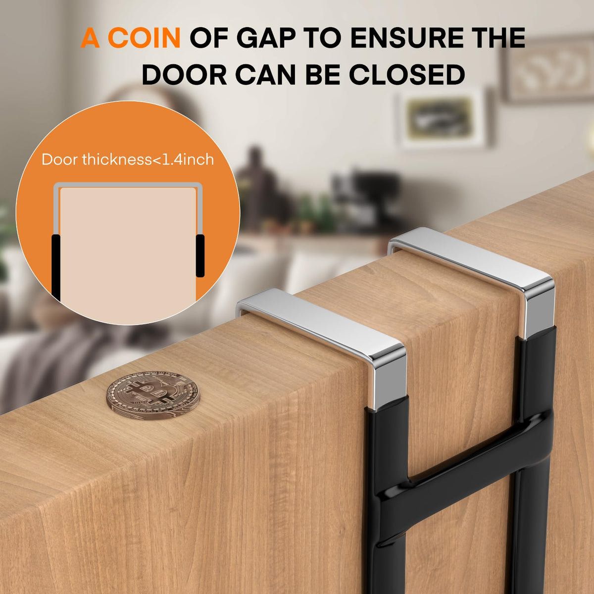 Over the Door Hooks (4 Count)