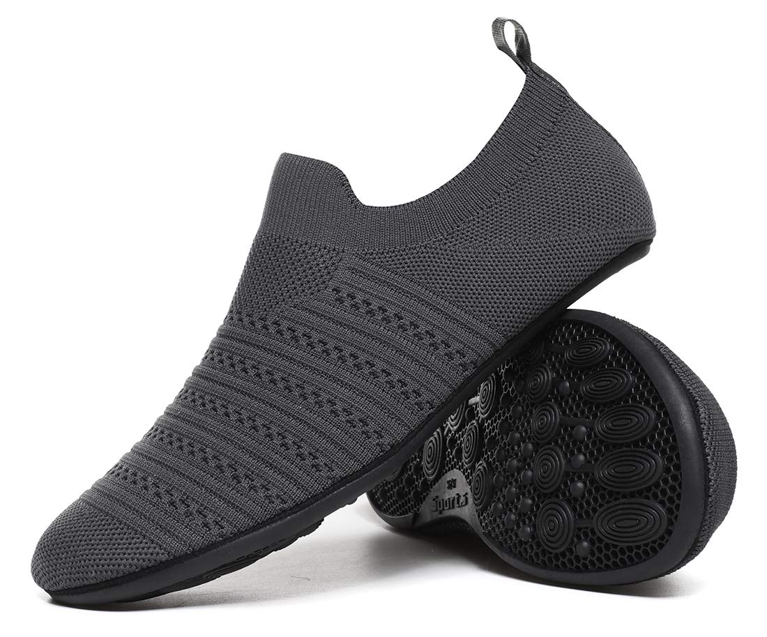 Adult Indoor House Slippers Socks Travel Lightweight Comfort Non Slip Grip House Floor Home Shoes for Women Men