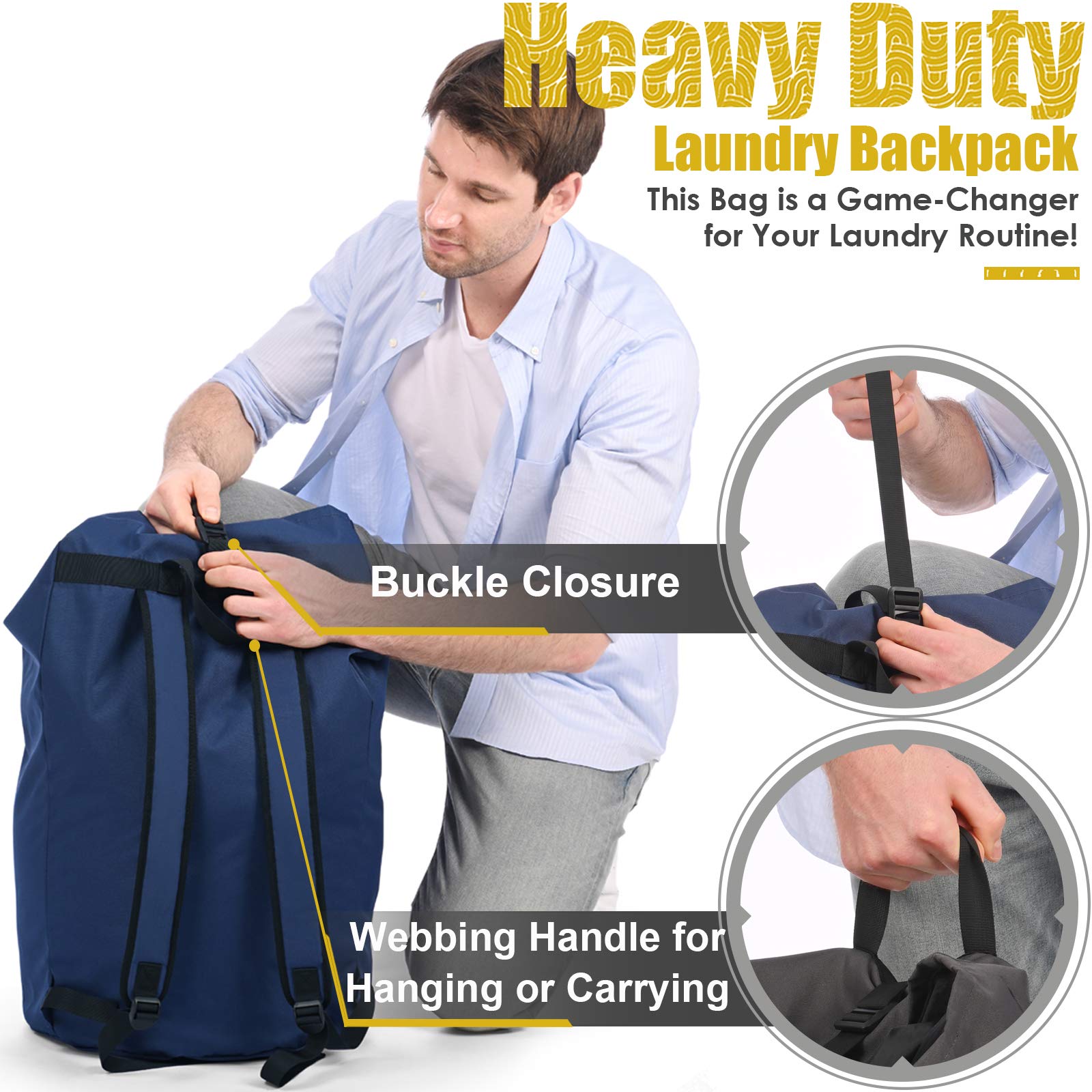 Backpack Laundry Bag
