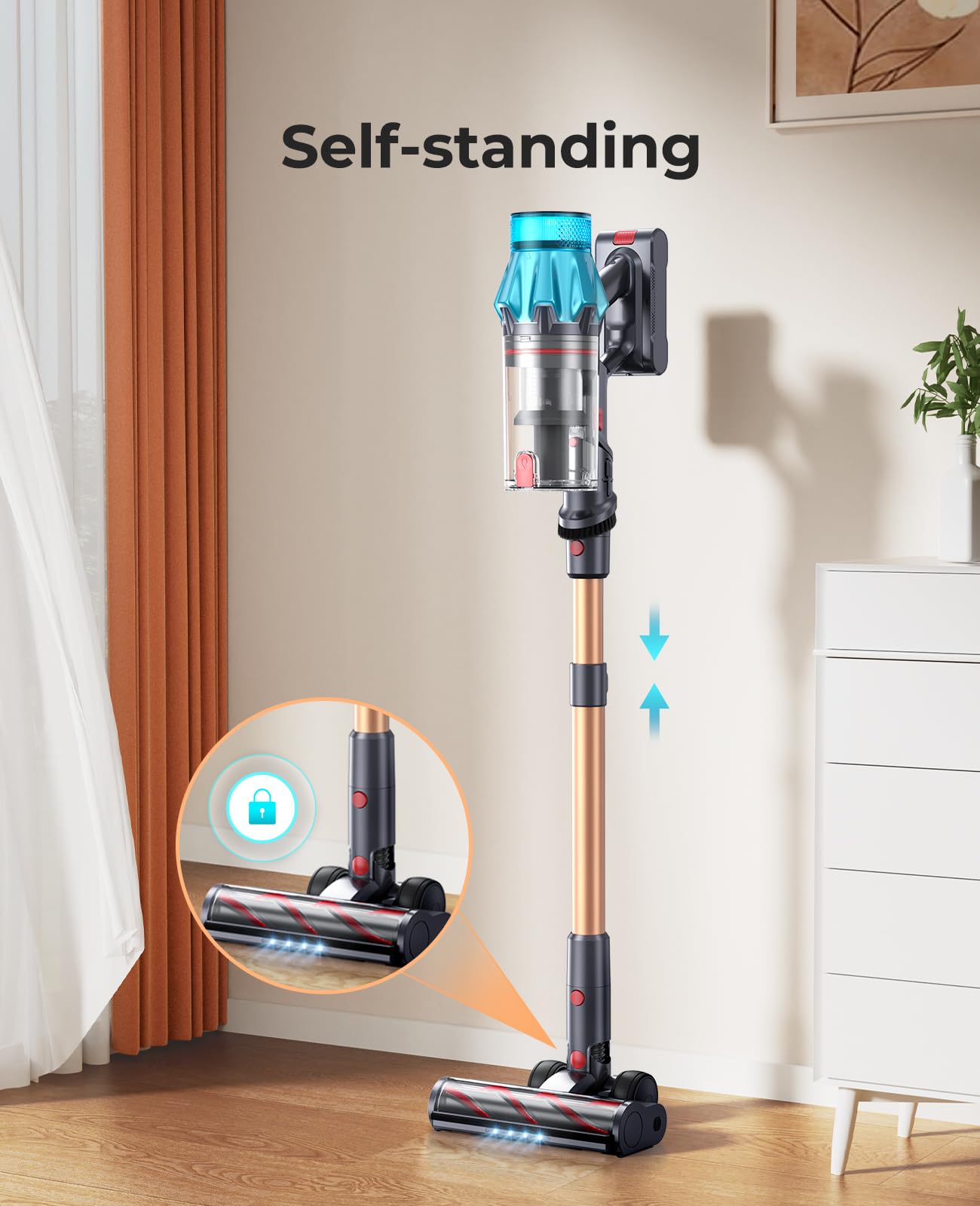 Cordless Vacuum Cleaner 600W