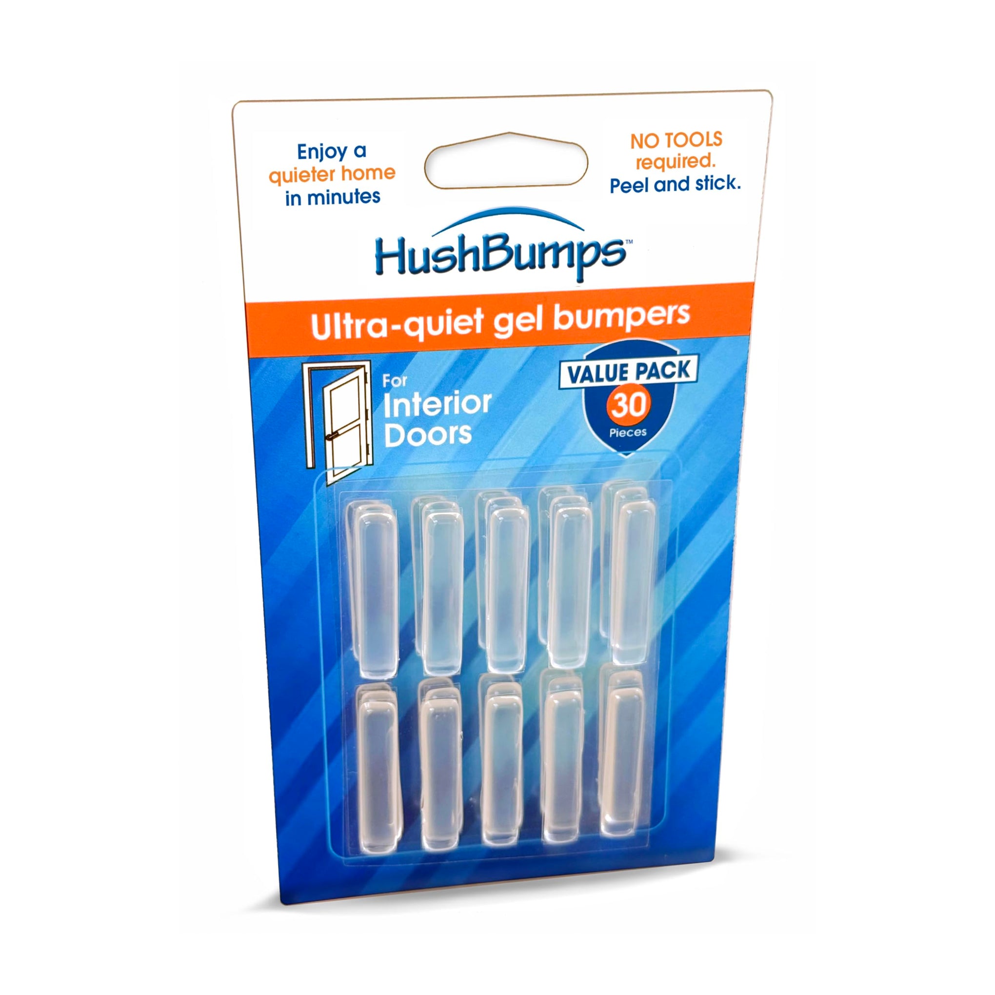 Gel Bumpers for Interior Doors (90 Count)