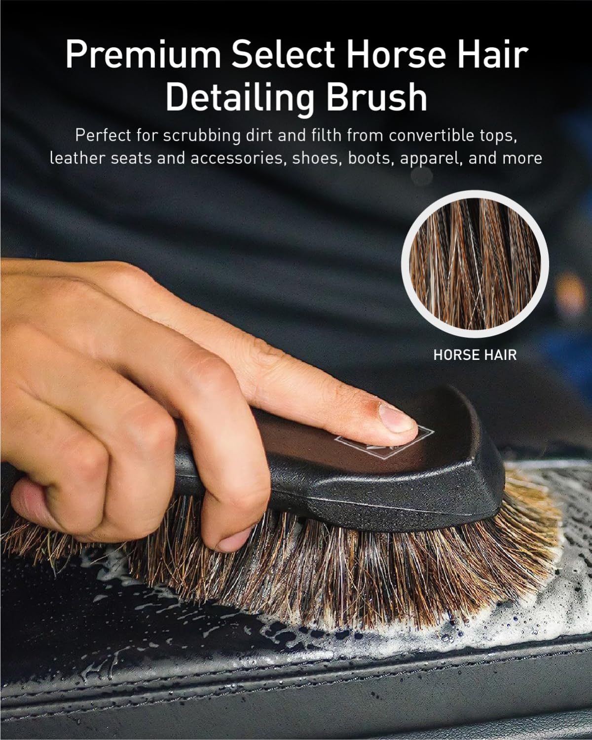 9PCS Car Detailing Brush Set