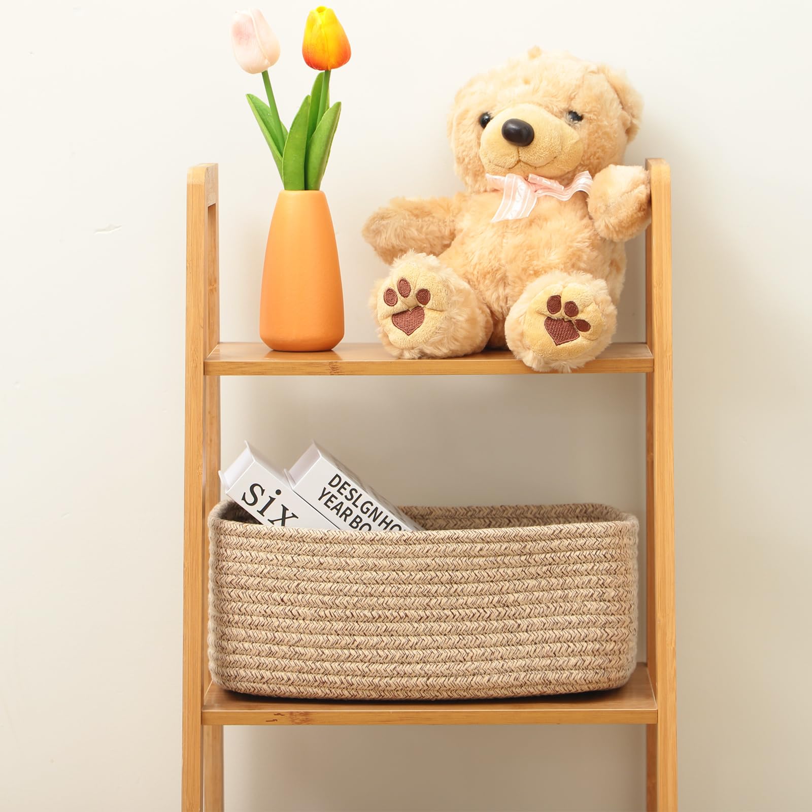 Small Storage Baskets for Organizing (3 Count)