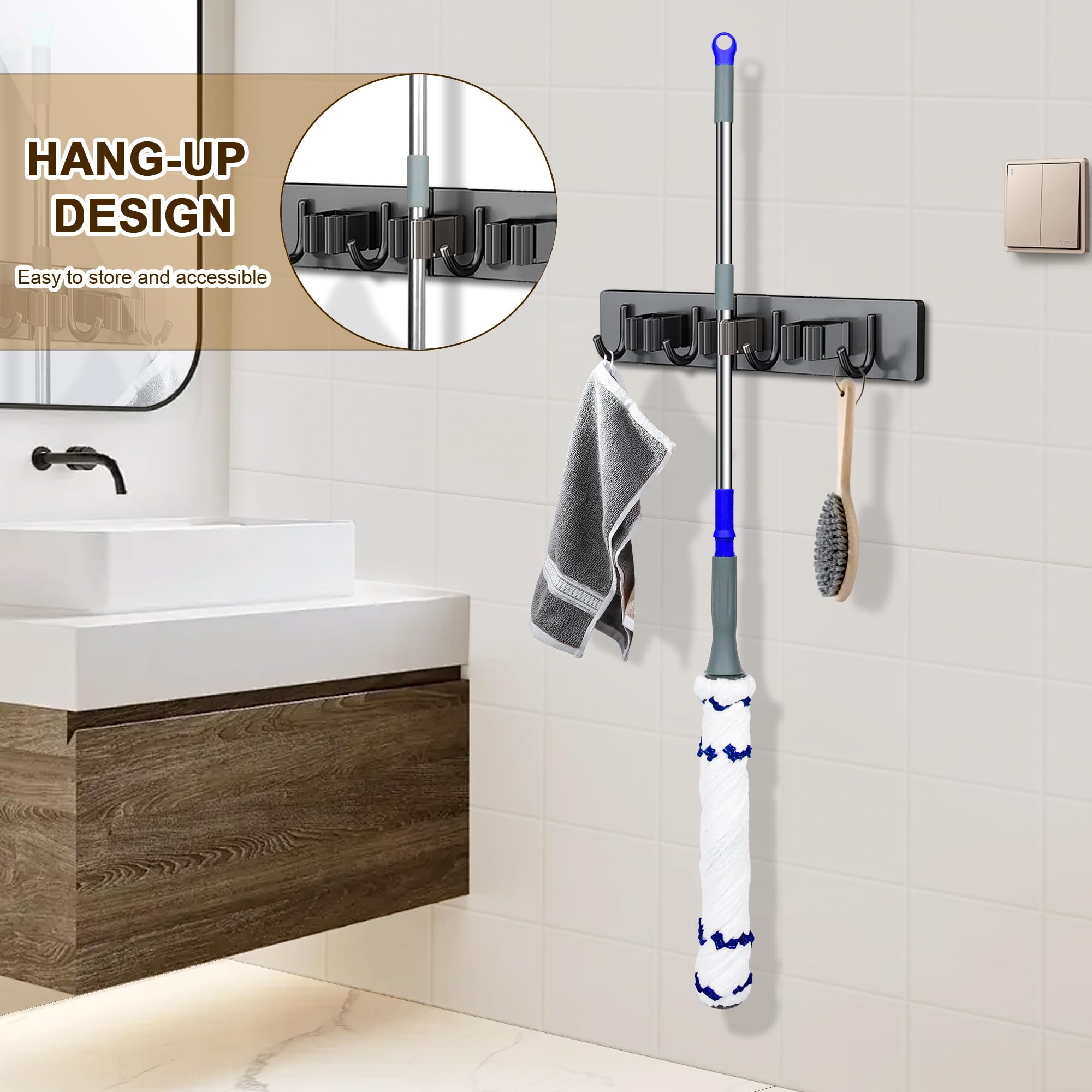 Self Wringing Mop Easy Squeeze Cleaning Twist Mop