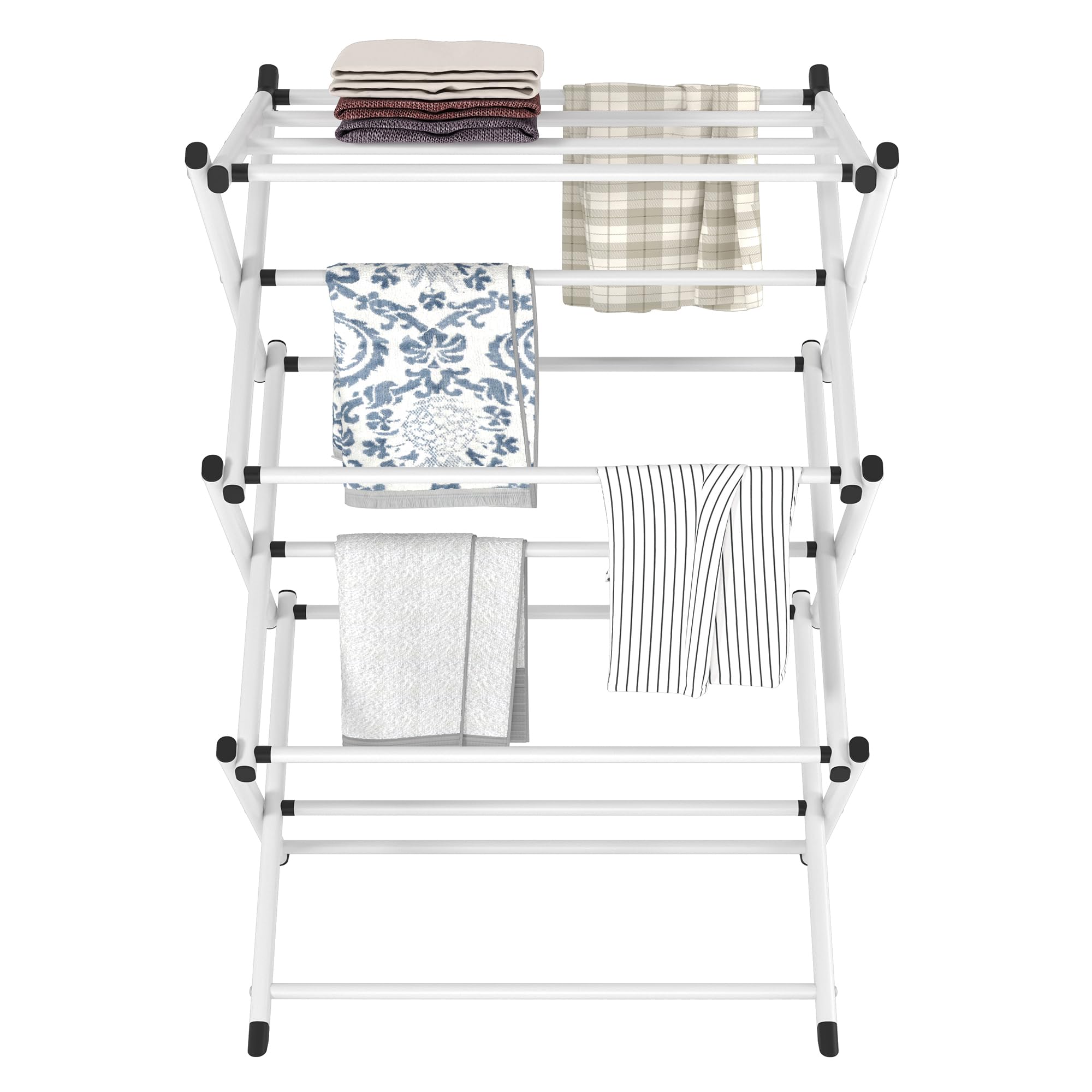 Household Indoor Folding Clothes Drying Rack