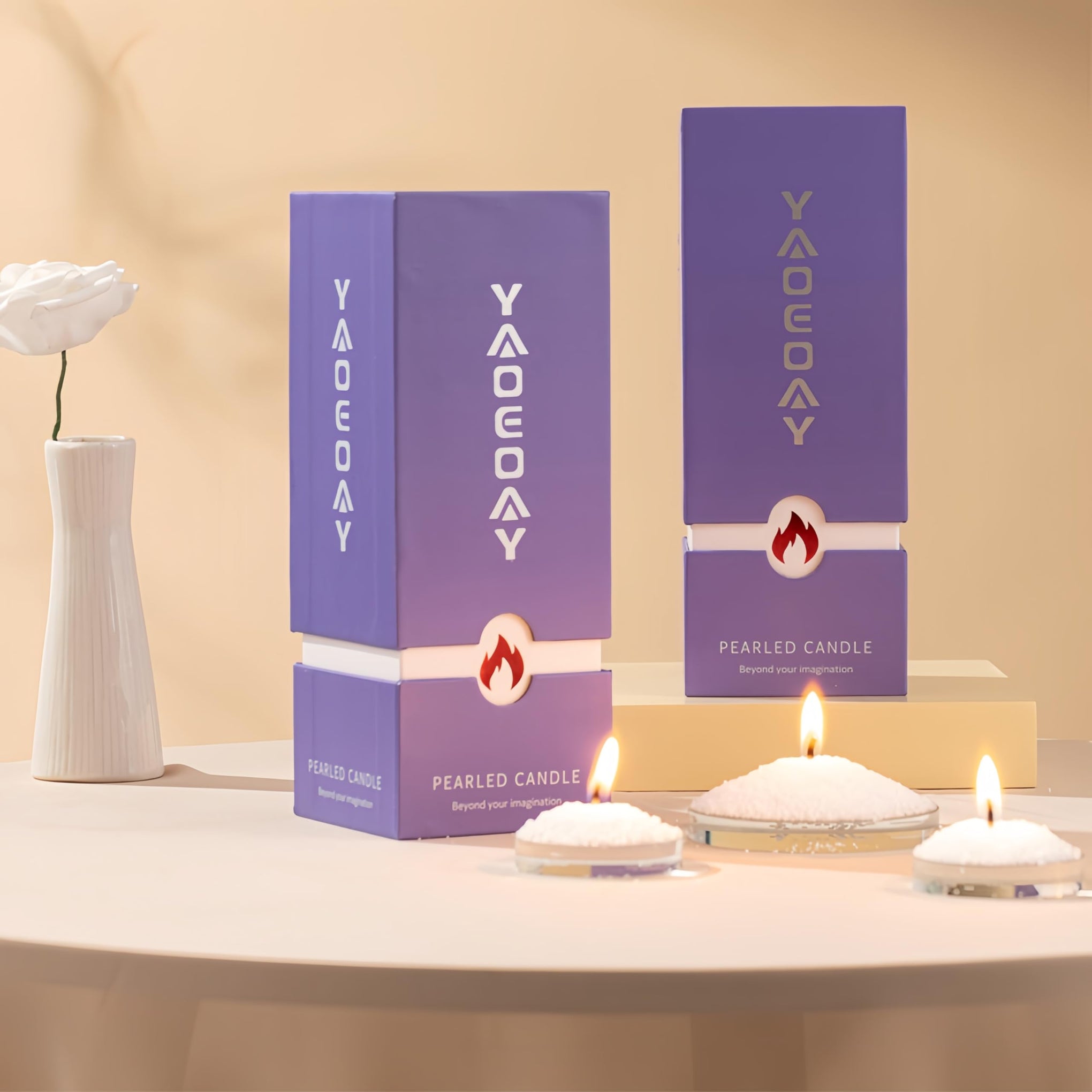 Pearl Candle 18 oz. Long (18 Ounce)