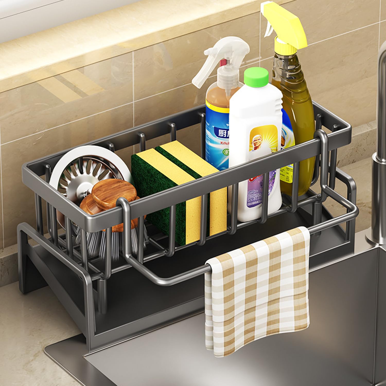Sponge Holder for Kitchen Sink