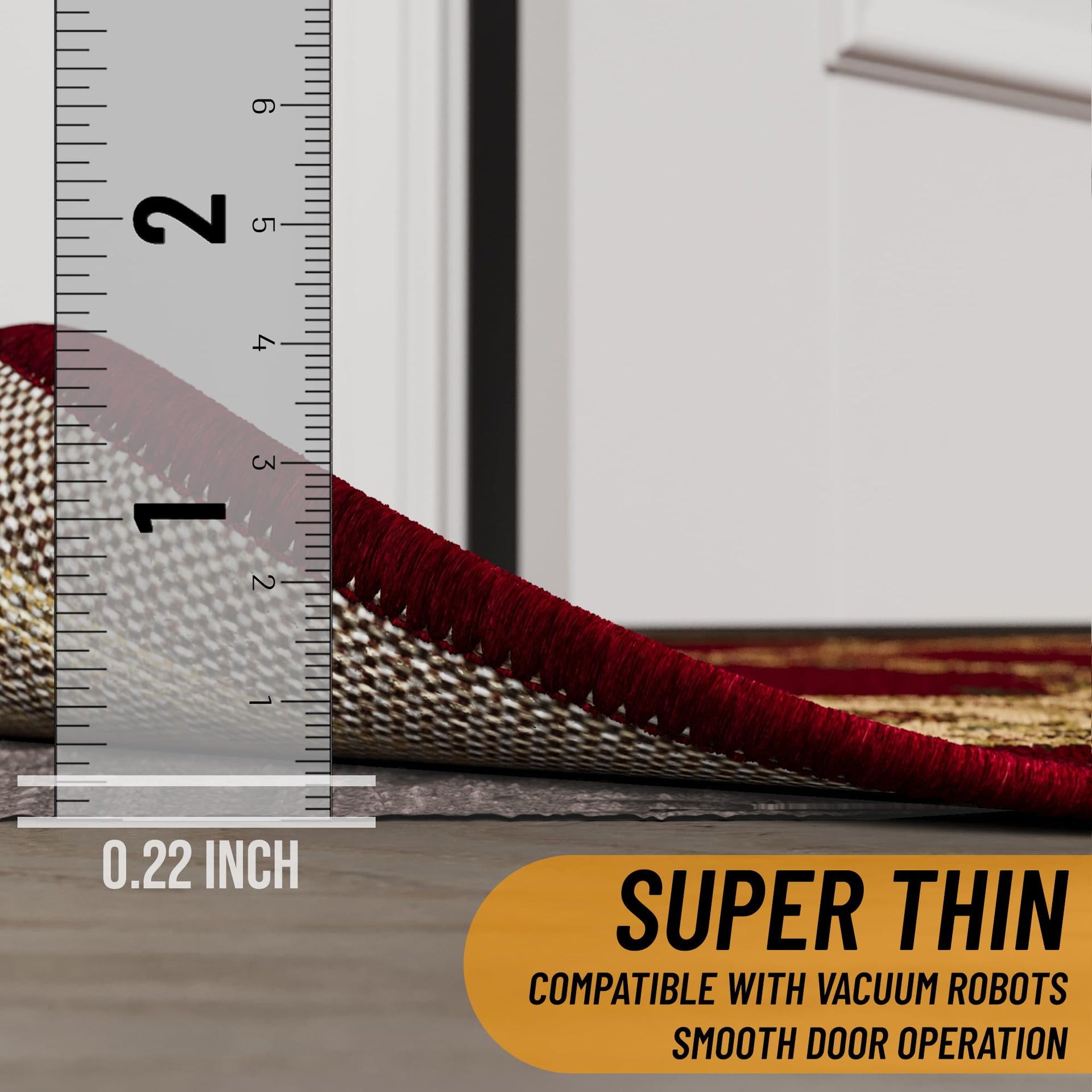 5' x 8' Non Slip Rug Pad Gripper 1
