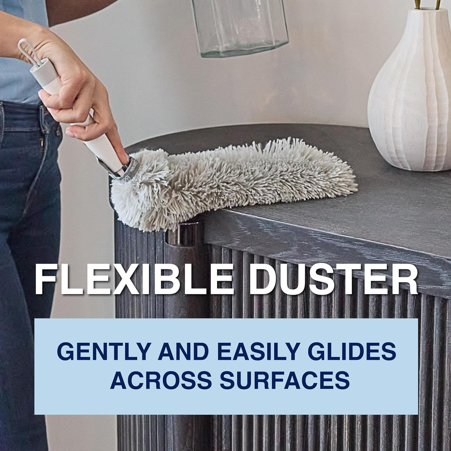 High Performance Dusting System with Compact Handle