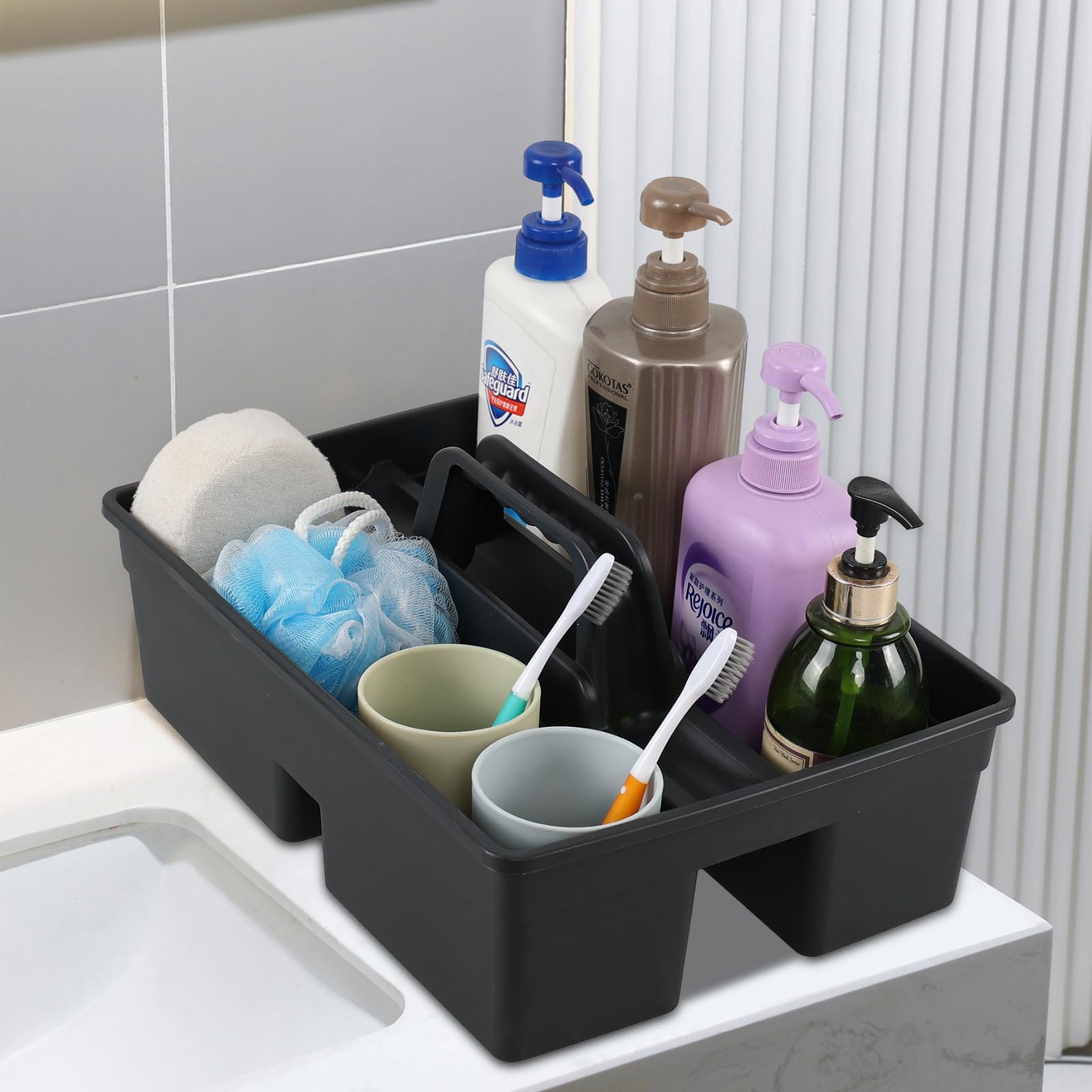 6 Packs Cleaning Tool Caddy with Handle (6 Count)