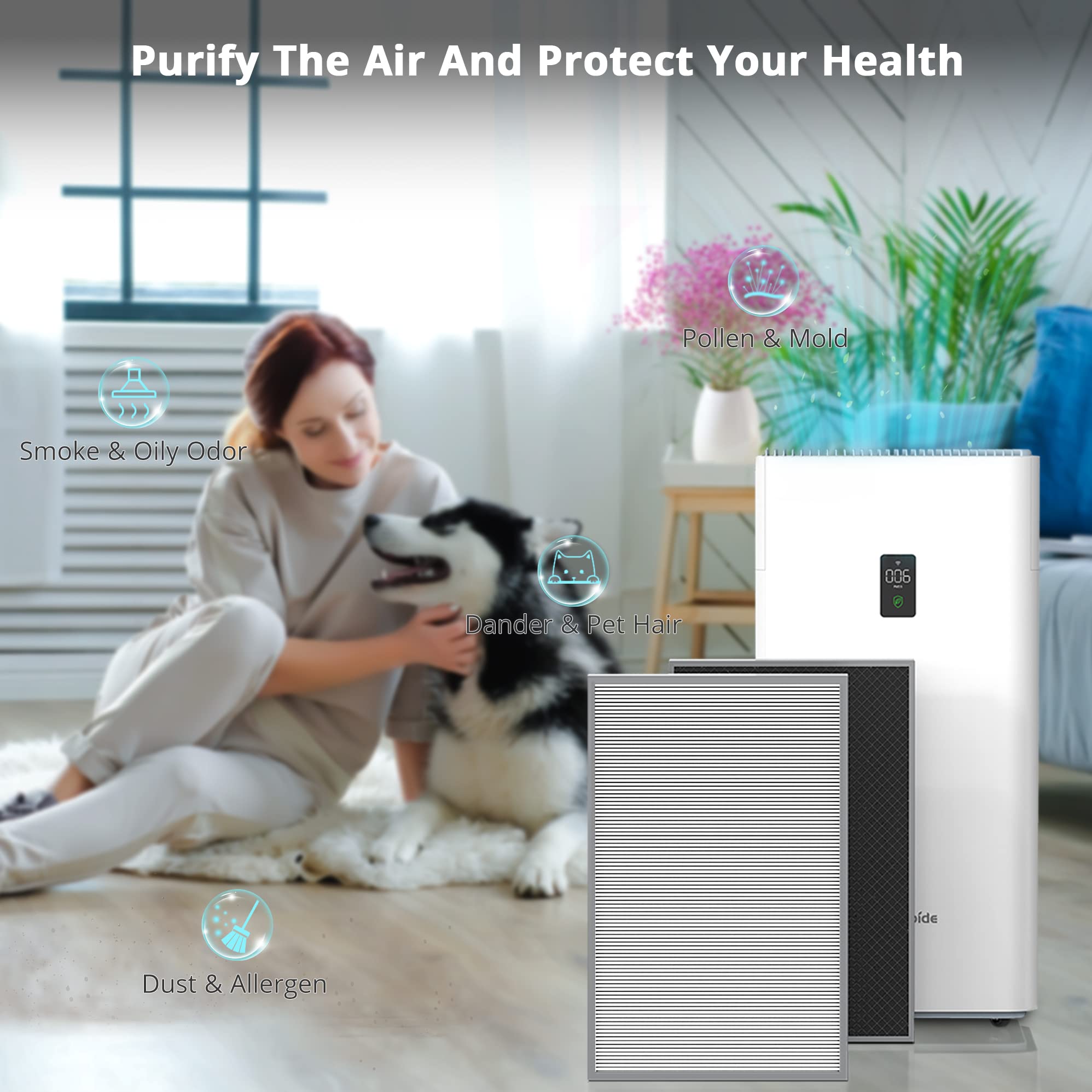 Y1000 Air Purifier Replacement Filter