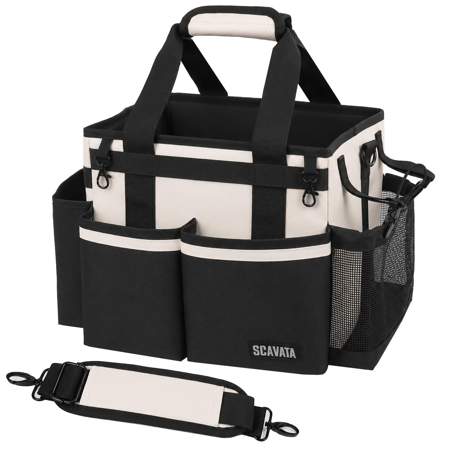 Compact Wearable Cleaning Caddy with Handle & Shoulder Straps