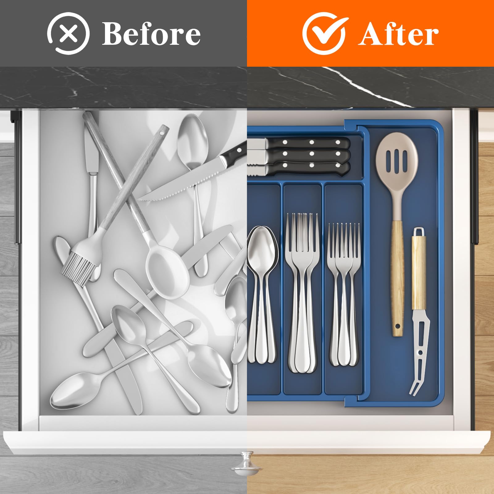 Silverware Drawer Organizer