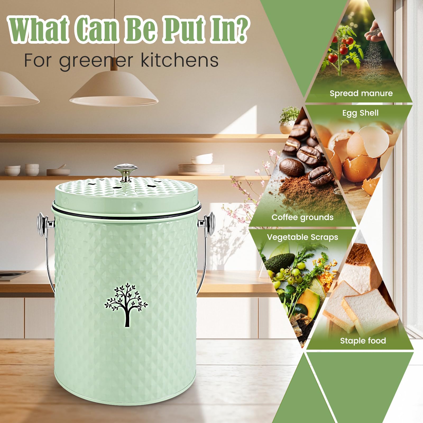 Countertop Compost Bin