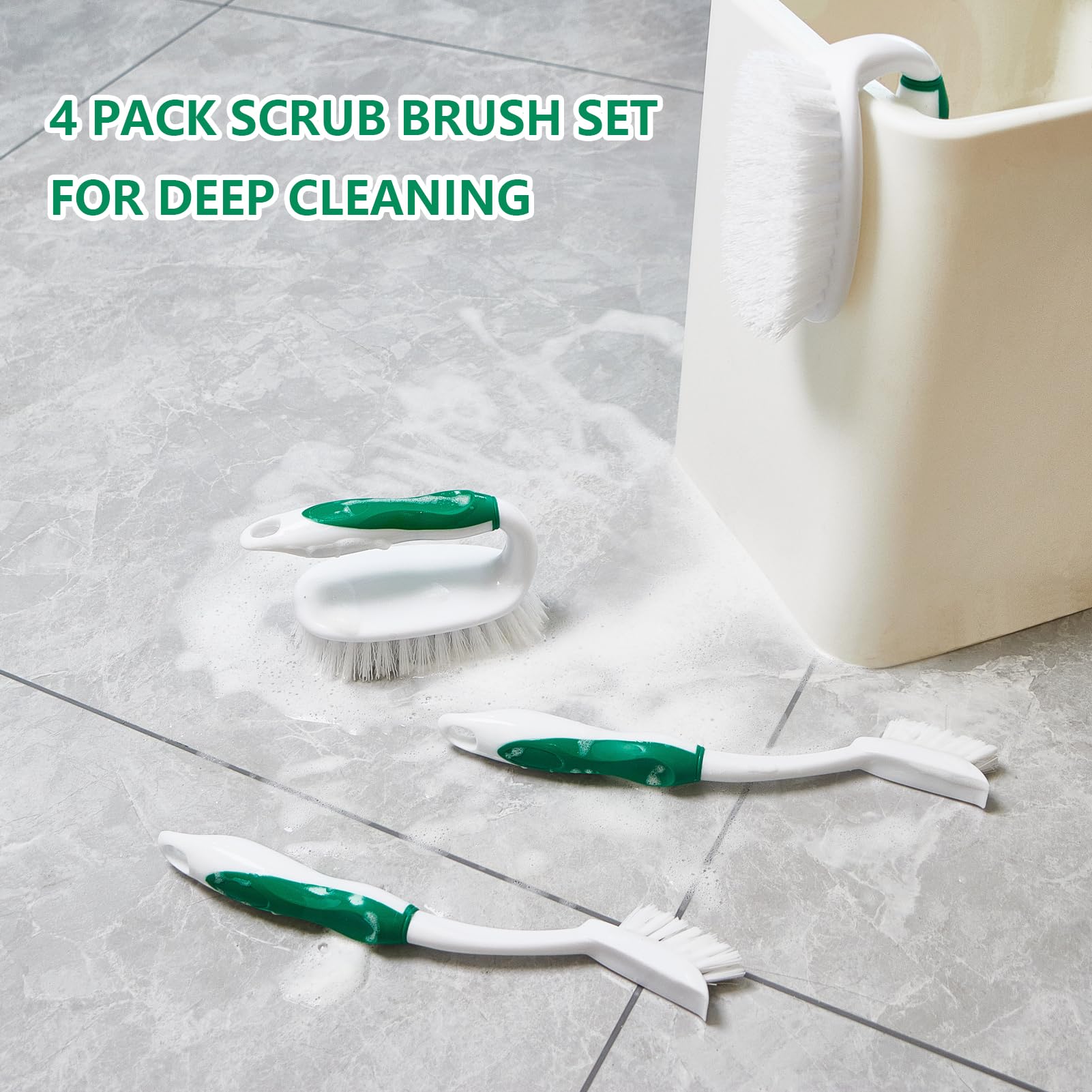 Scrub Brush Set (4 Count)