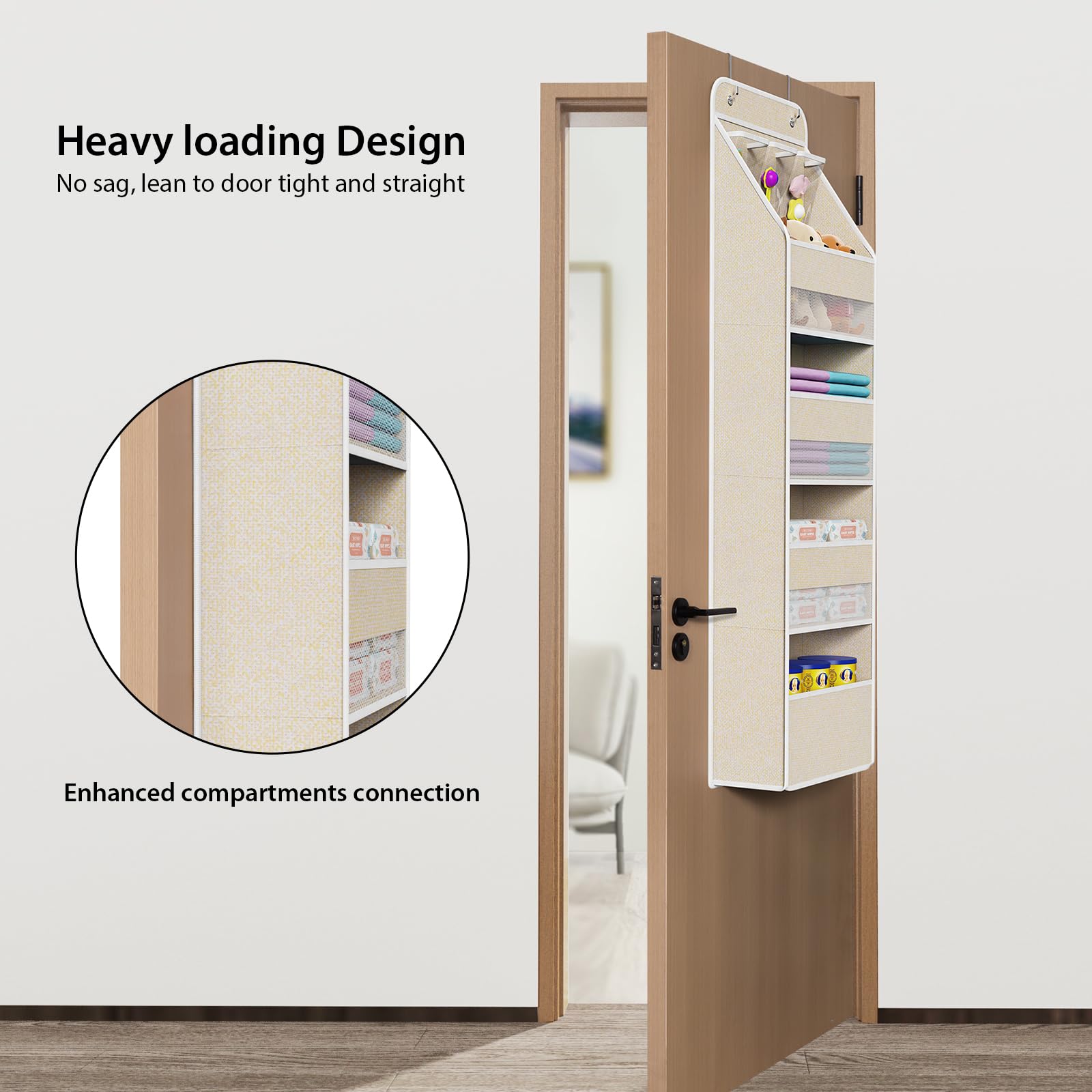 Over the Door Organizer for Baby Nursery