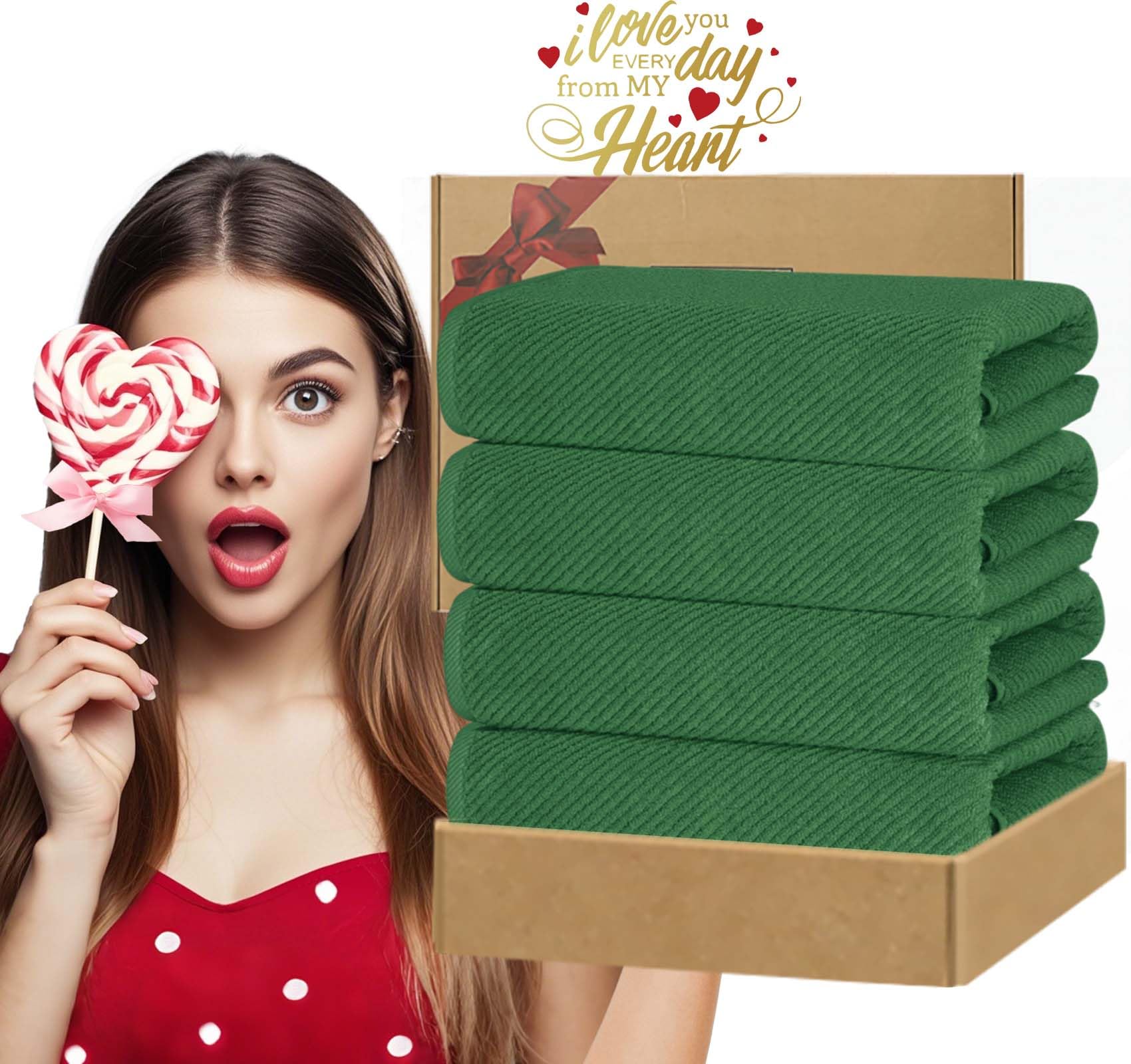 Bath Towels 4PC (4 Count)