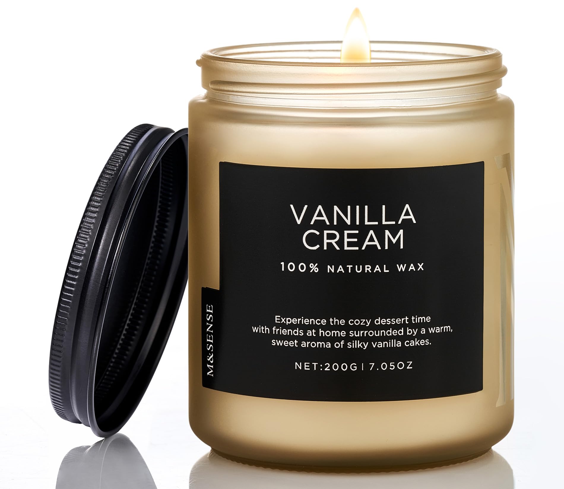 Vanilla Candles for Home (6 Ounce)