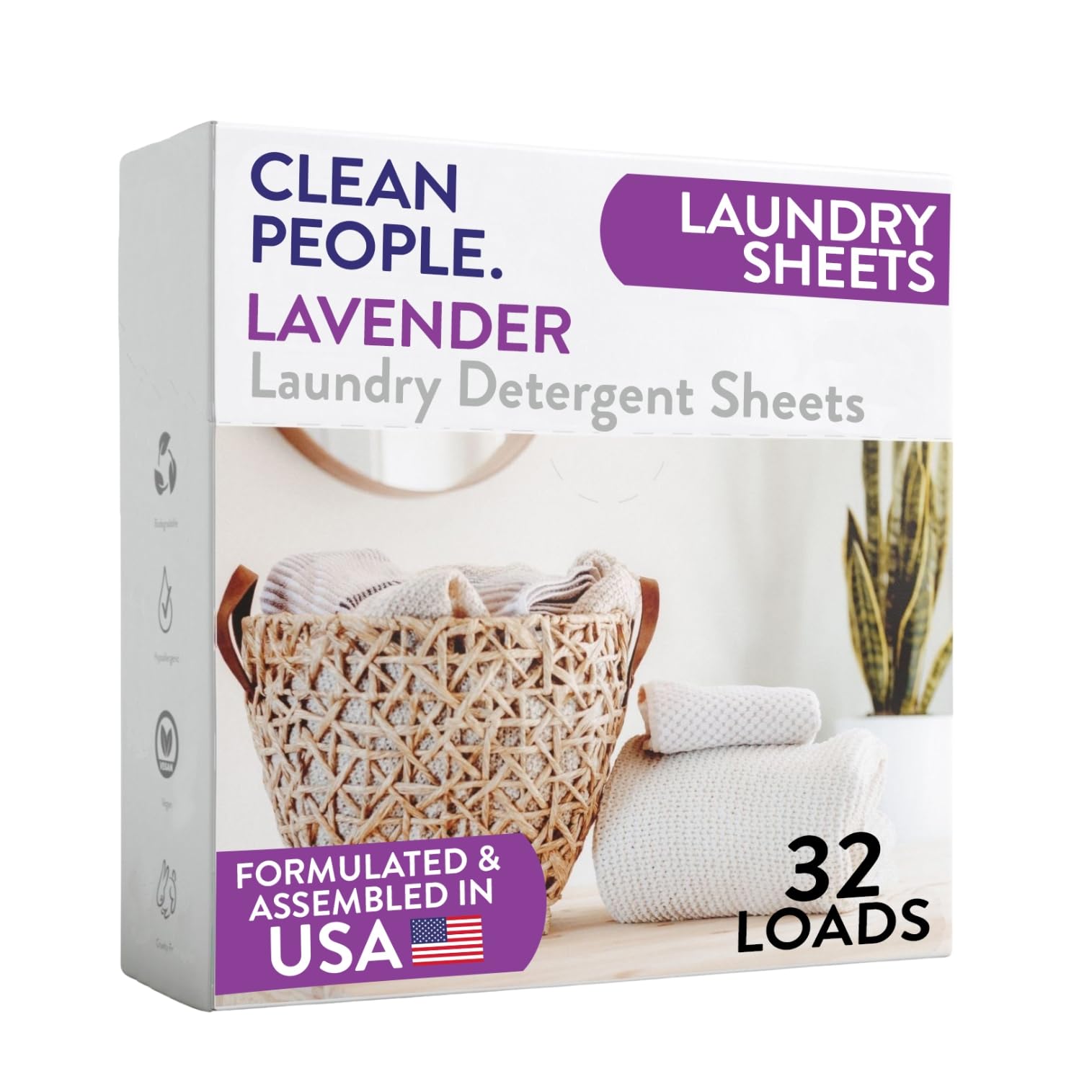 Laundry Detergent Sheets (32 Count)