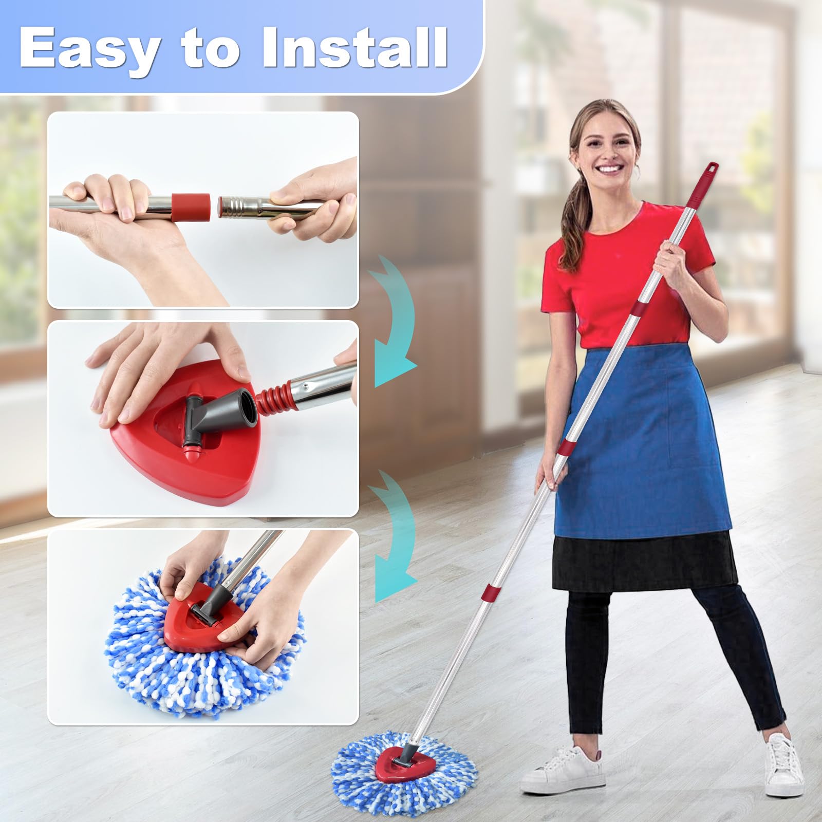Mop Head Replacement (5 Count)