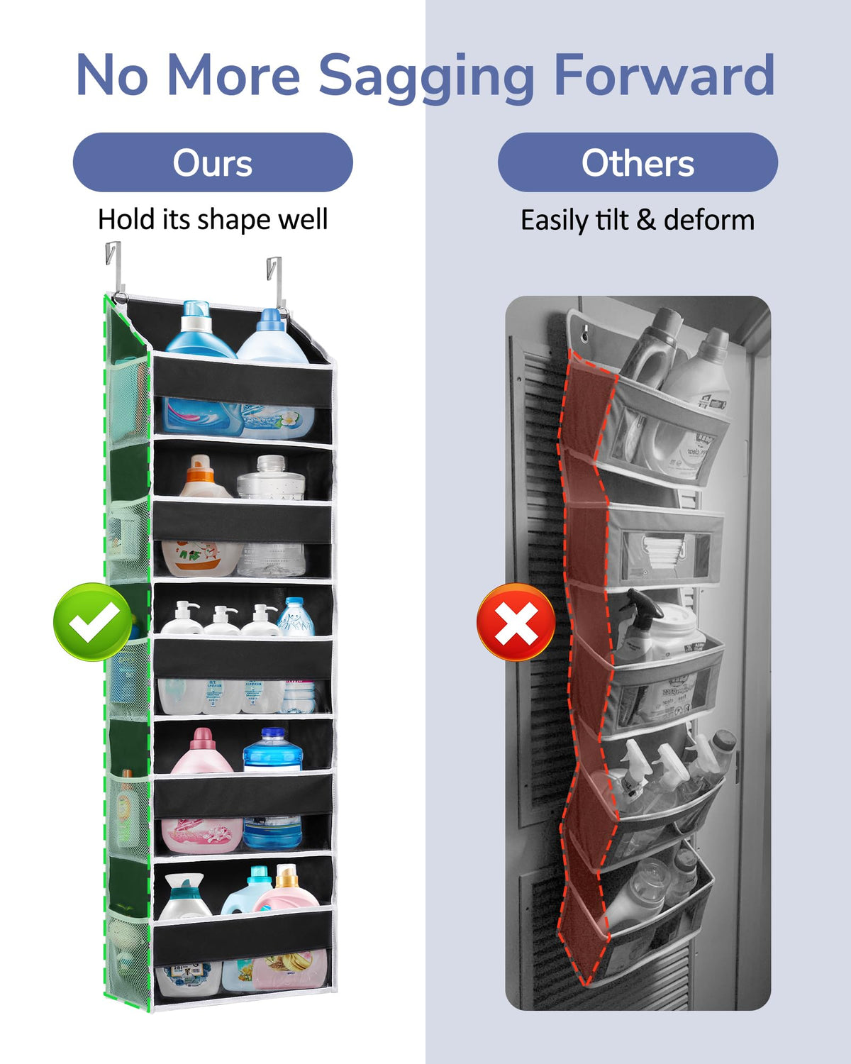 1 Pack Over The Door Organizer
