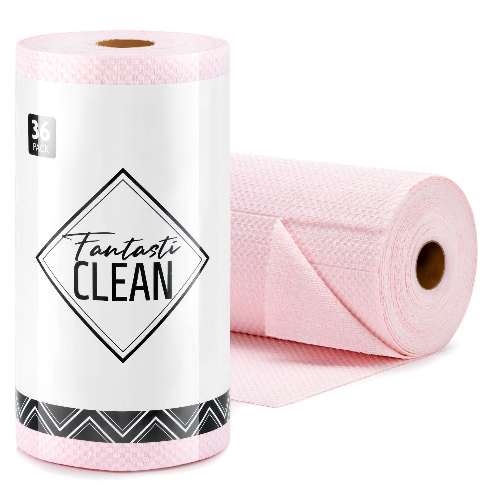 Microfiber Cleaning Cloth Roll (36 Count)