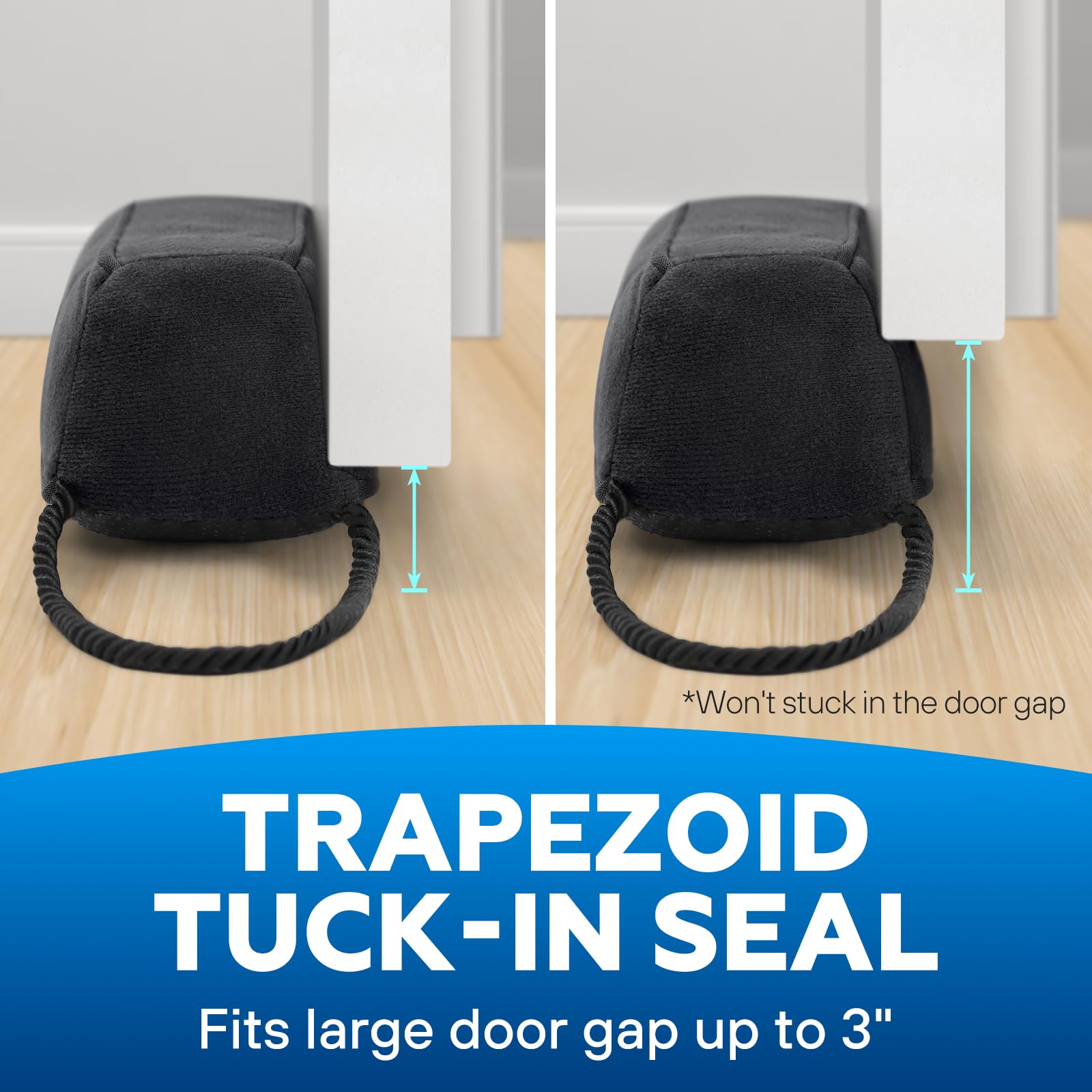36” Weighted Under Door Draft Stopper
