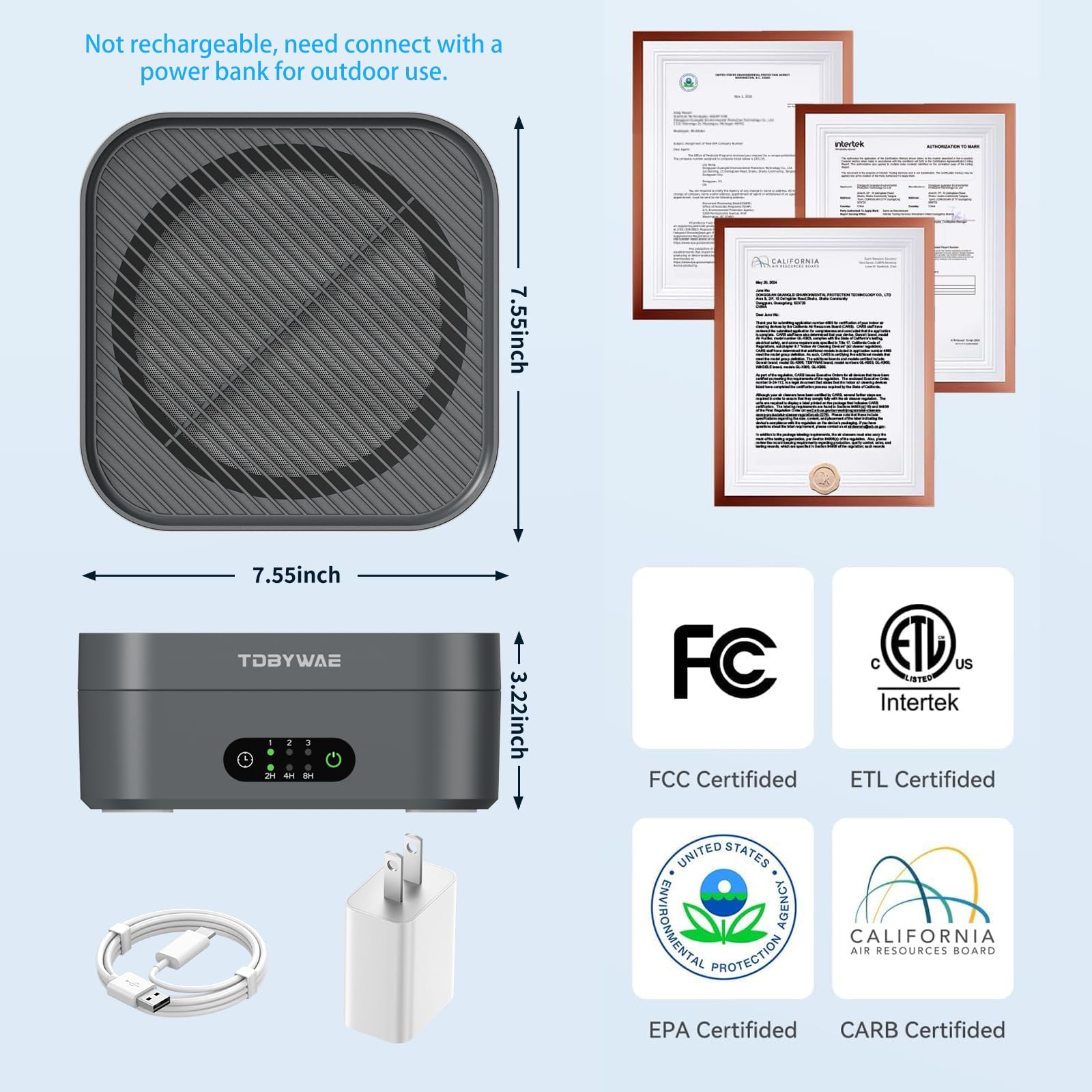 Air Purifier for Bedroom