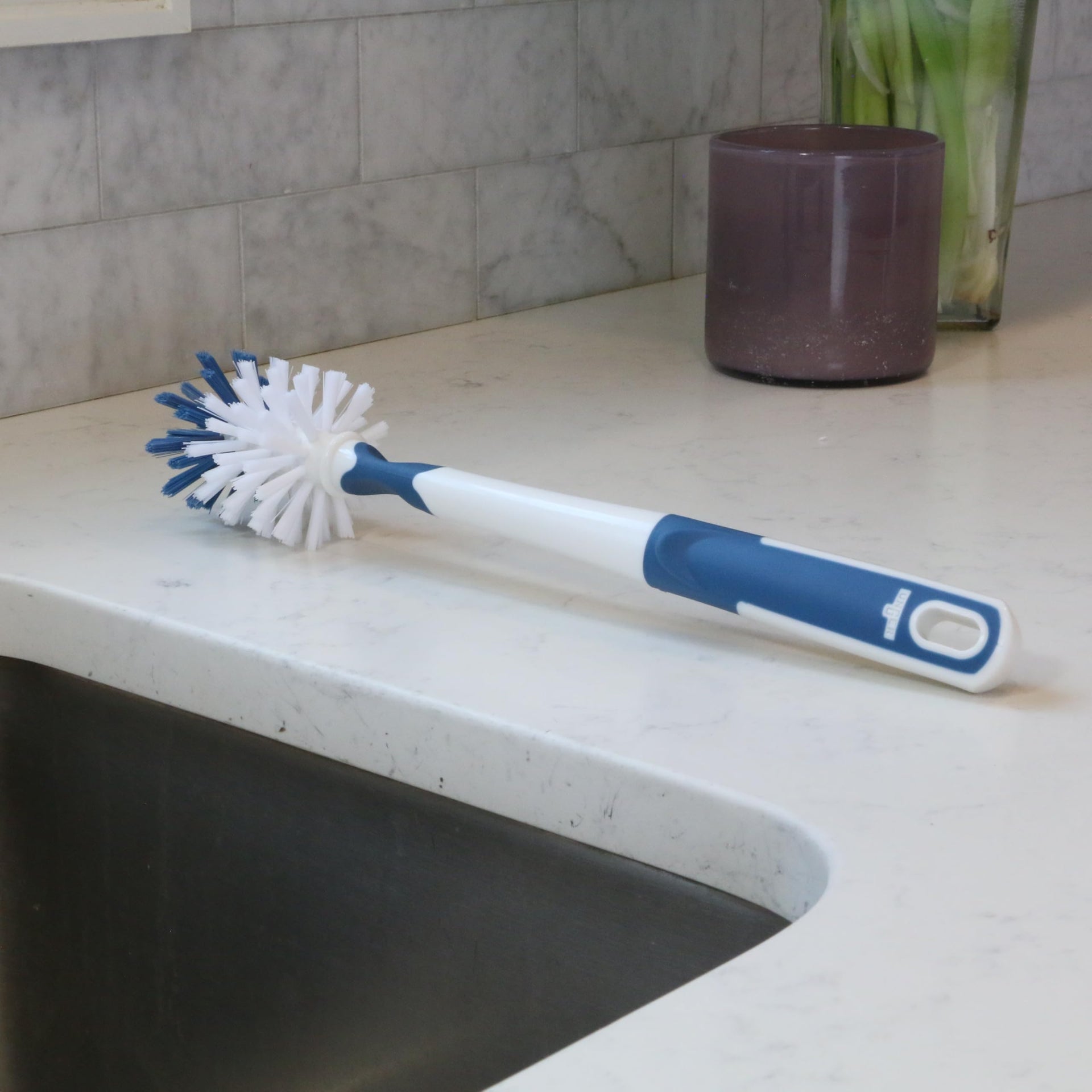 12.7” Flexible Glass and Bottle Scrub Brush