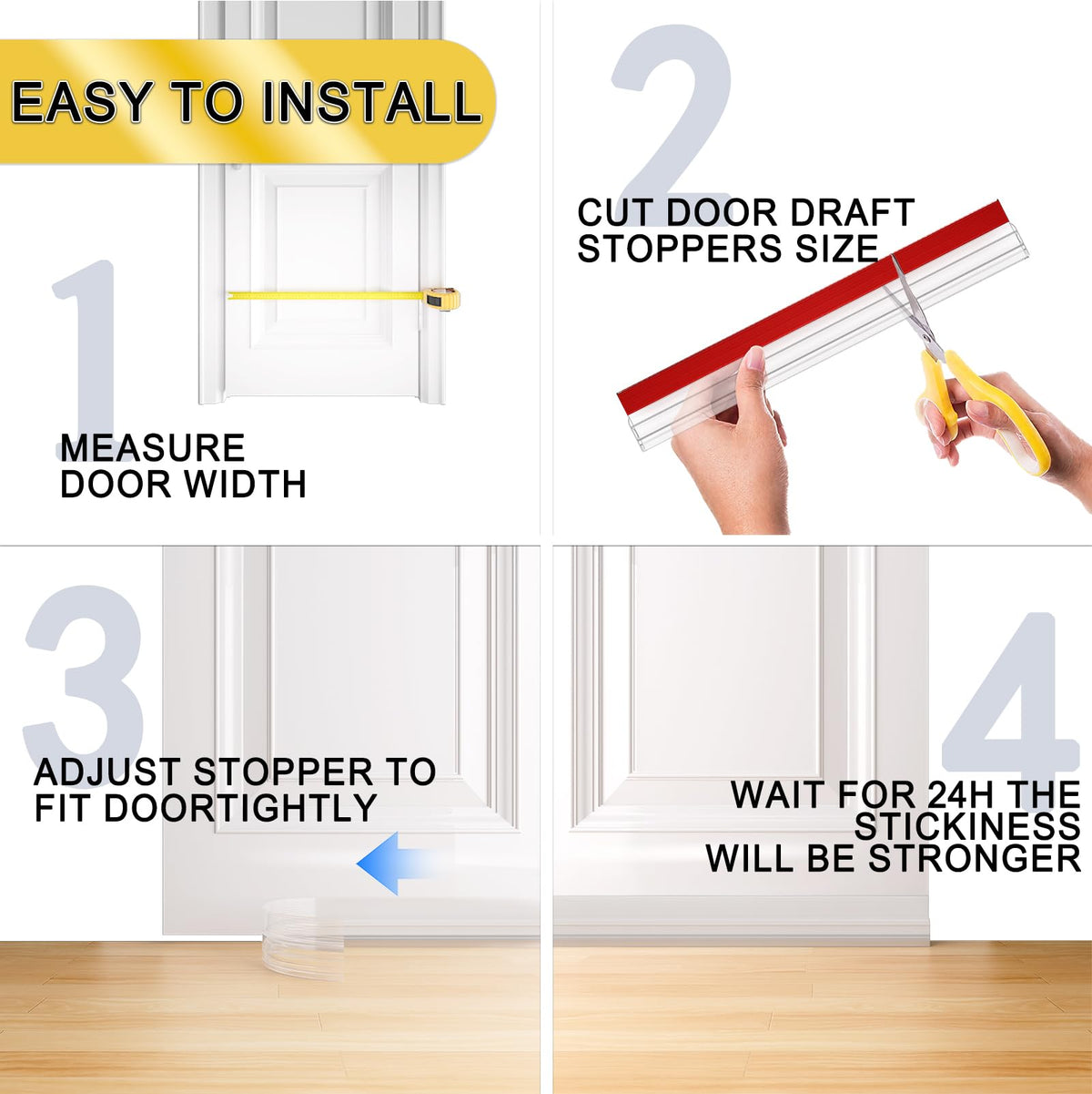 Door Draft Stopper (3.25 Foot)