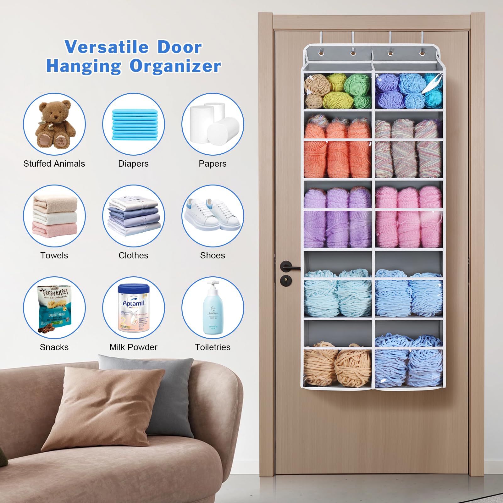 Hanging Yarn Storage Organizer