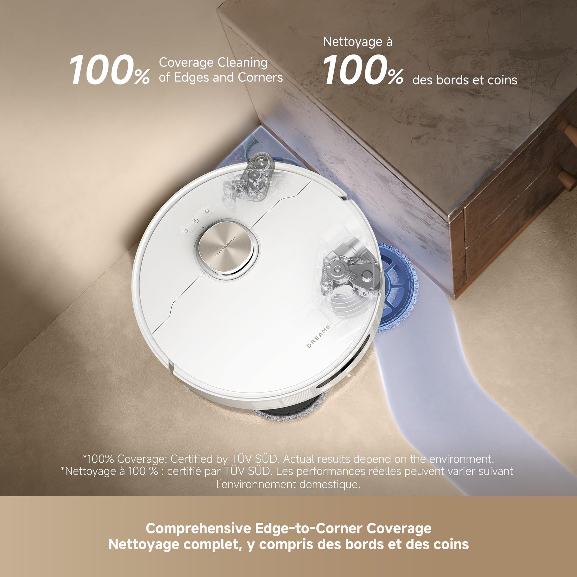 L50 Ultra Robot Vacuum and Mop White