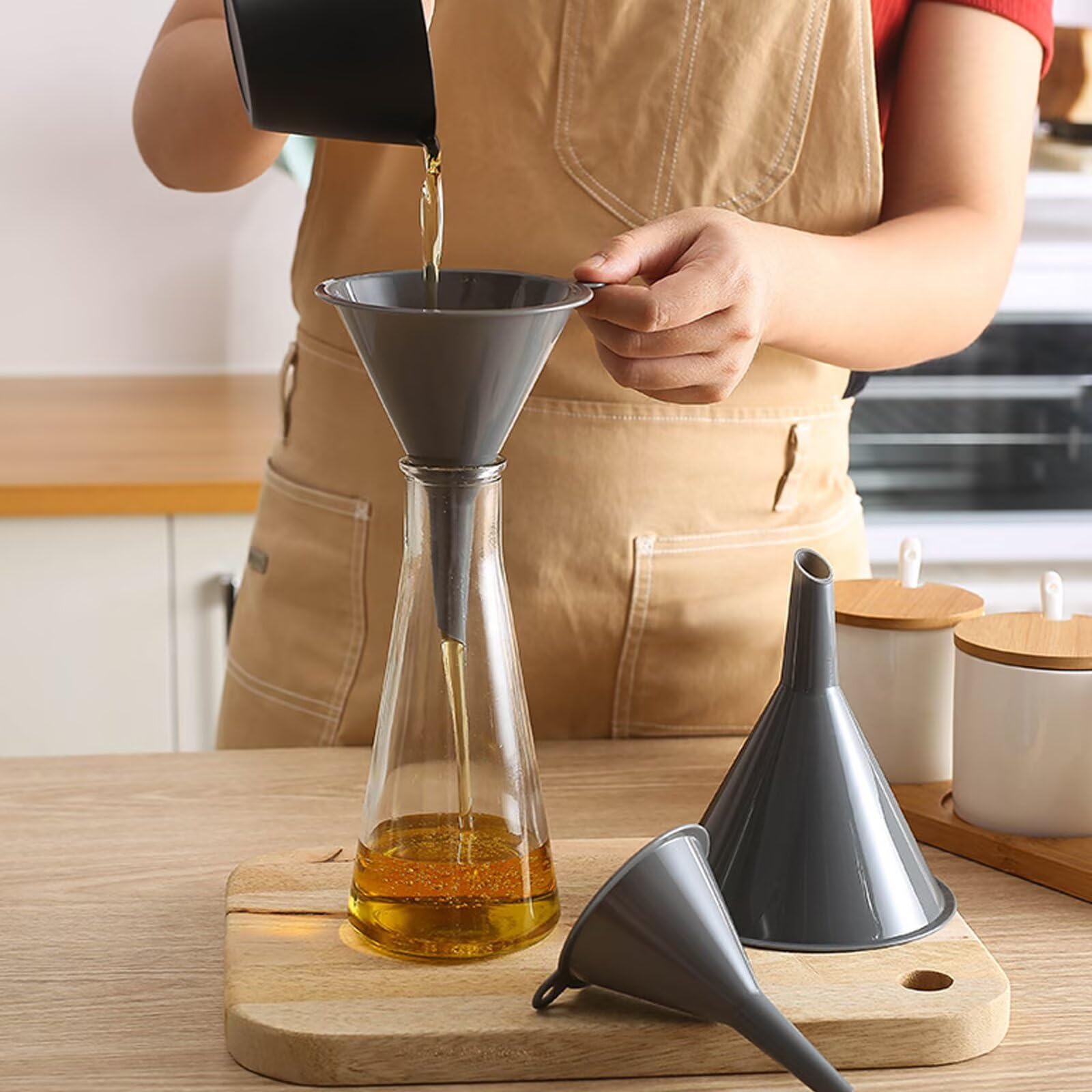 Plastic Kitchen Funnel Set of 3 (3 Count)