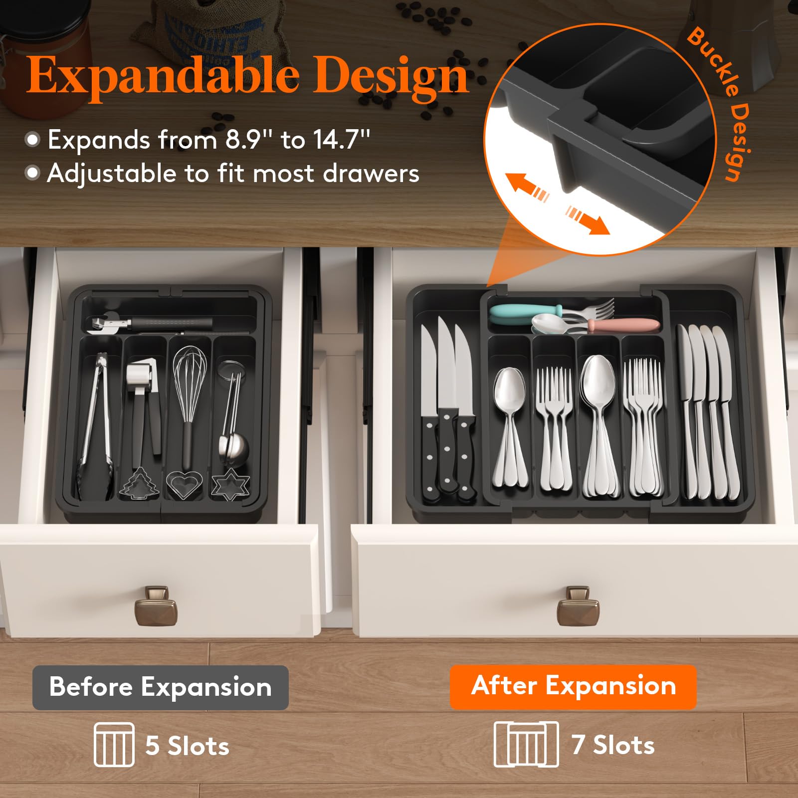 Silverware Drawer Organizer