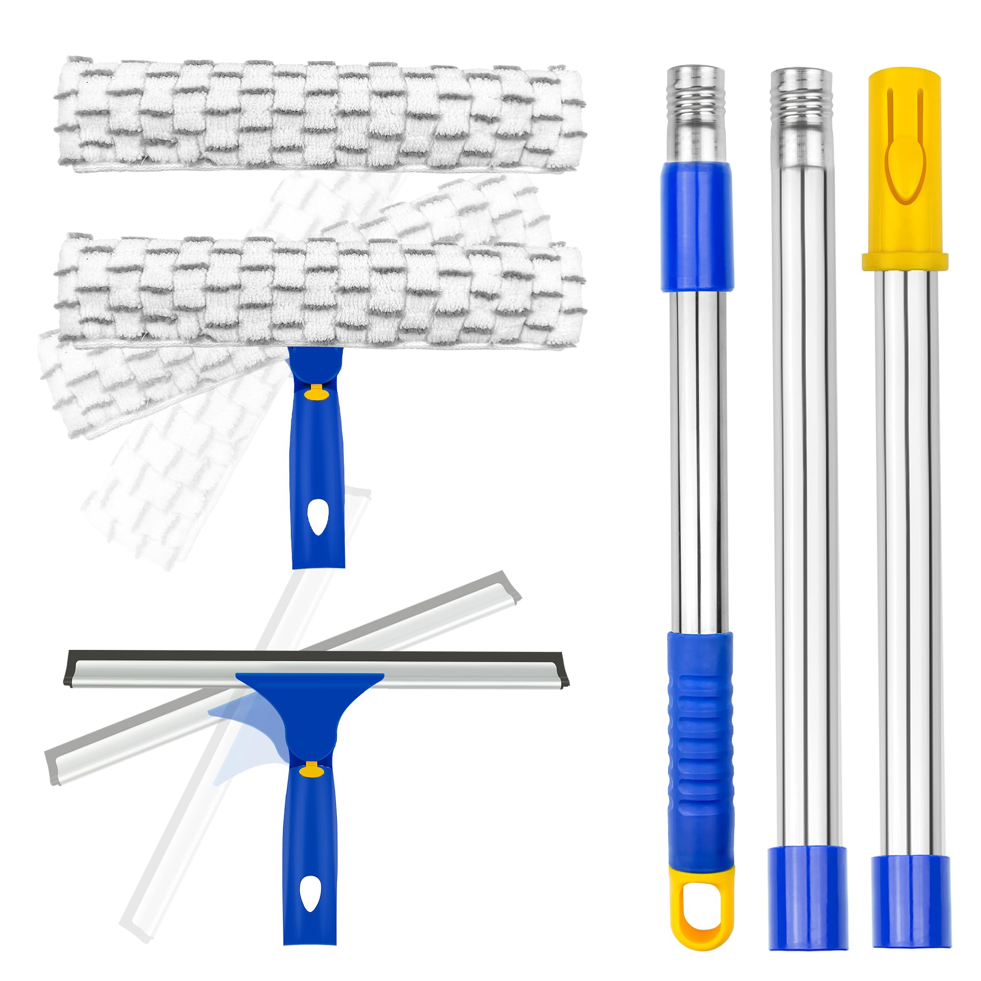 Window Squeegee with Extension Pole