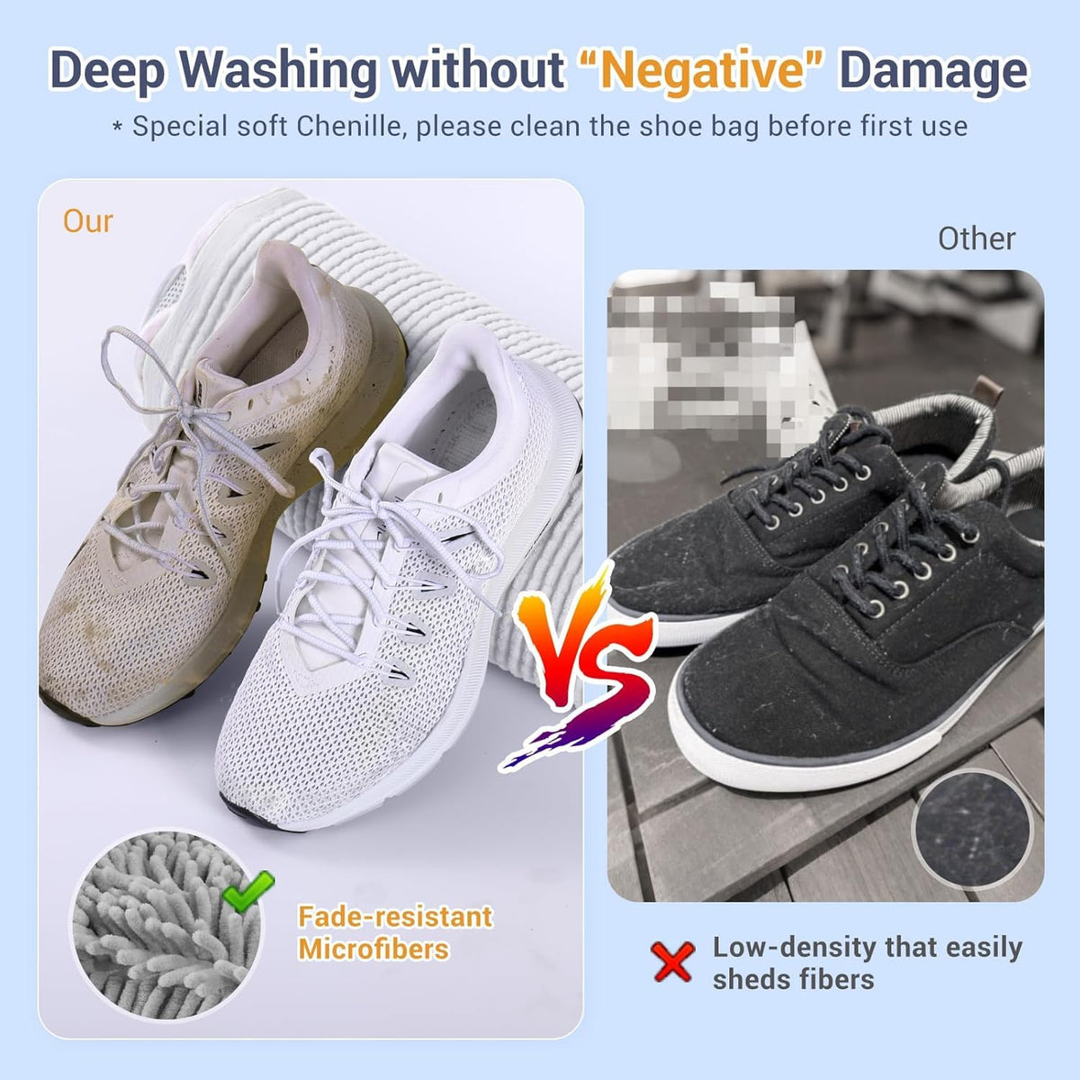 Large Shoe Bag for Washing Machine