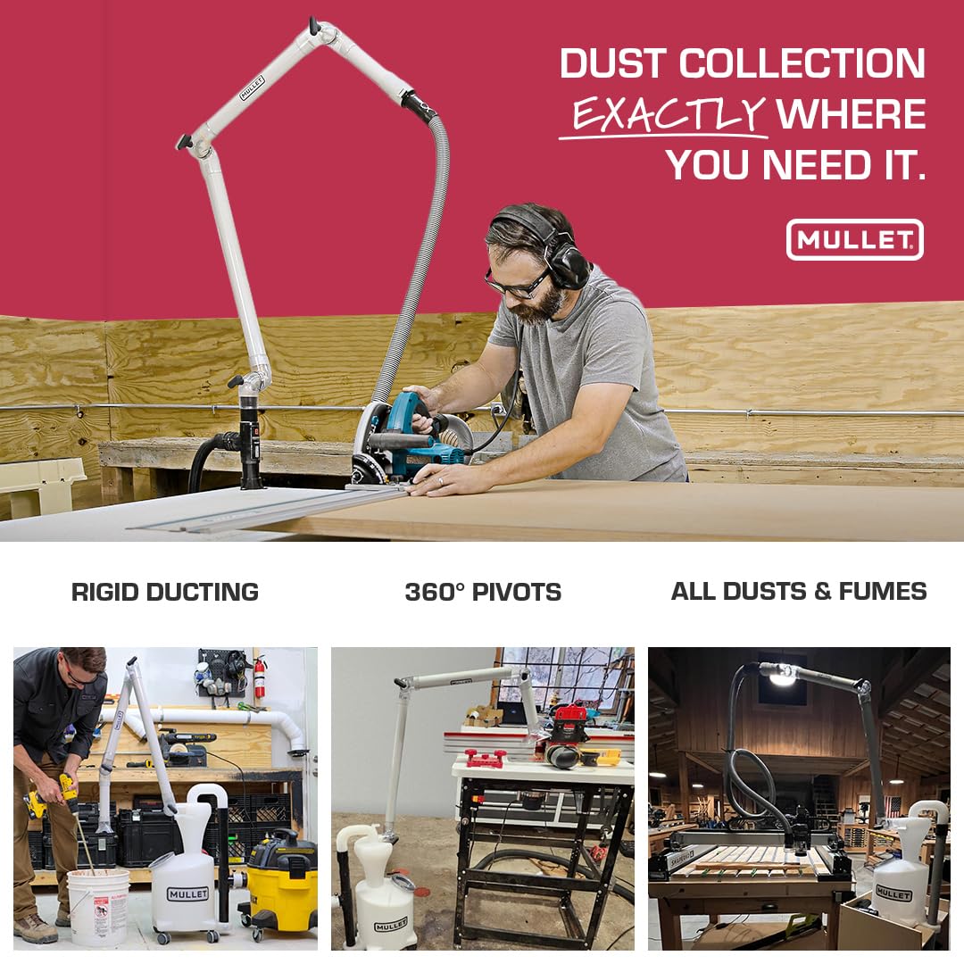 ThirdHand Dust Collection Boom Arm