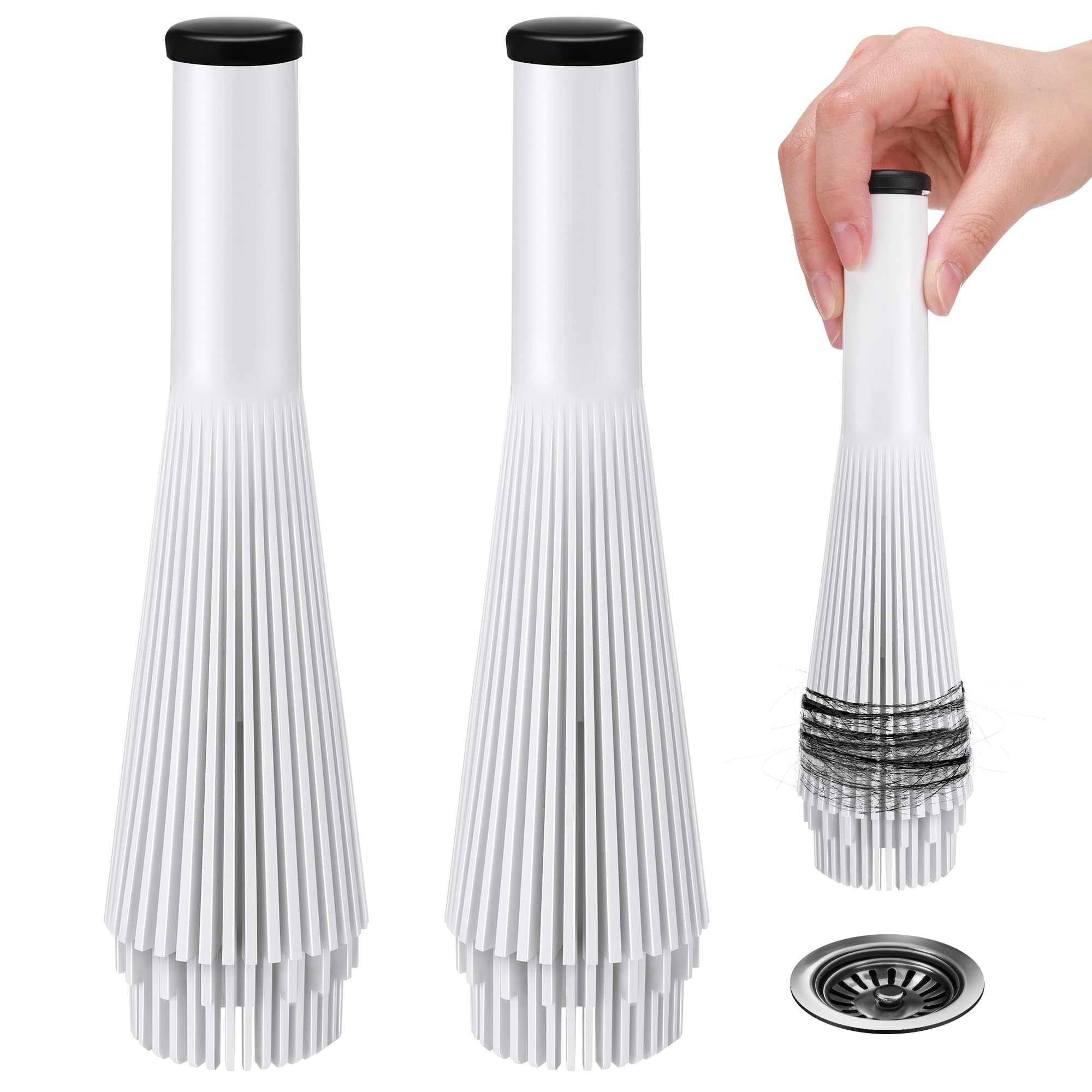 2 Pack Lint Trap for Washer and Utility Sink Drains (2 Count)