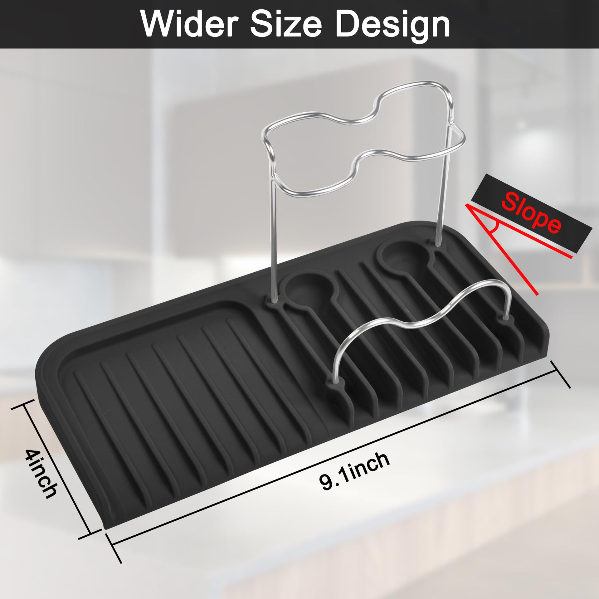 Silicone Sponge Holder Rack for Kitchen Sink