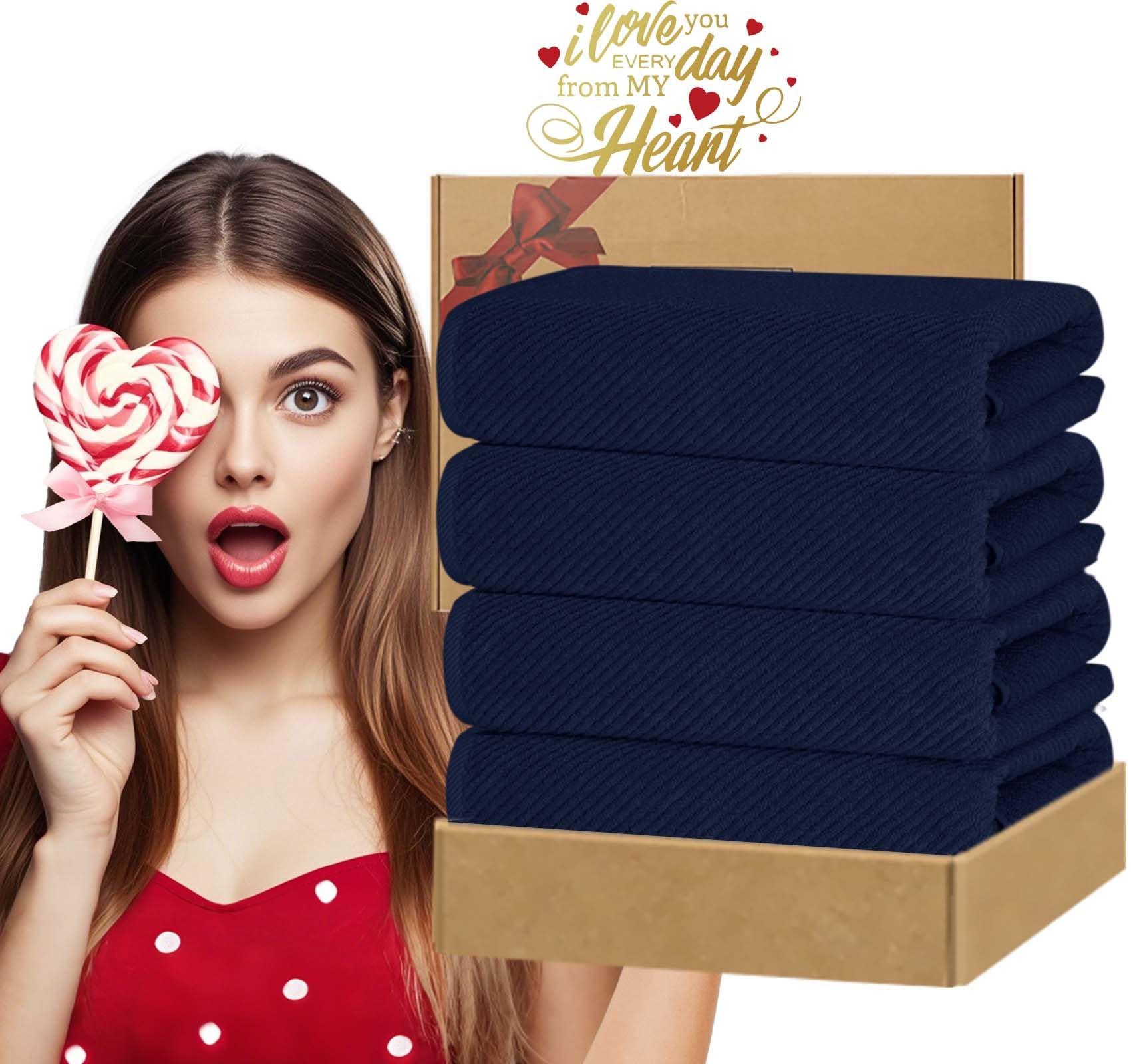 Bath Towels 4PC (4 Count)