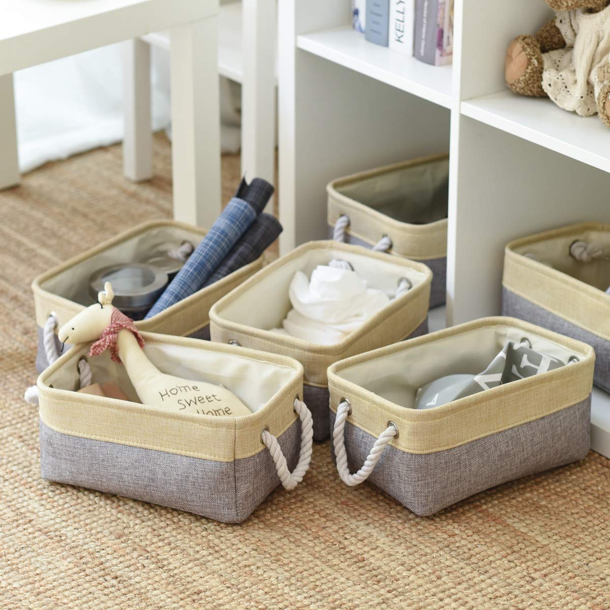 Storage Baskets for Organizing (6 Count)