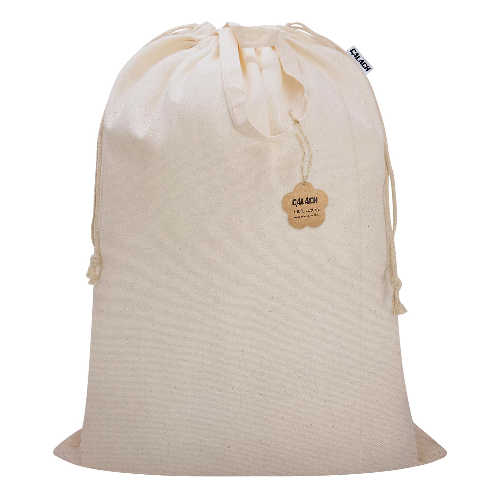 Cotton Canvas Laundry Bag 30"Wx 35"H