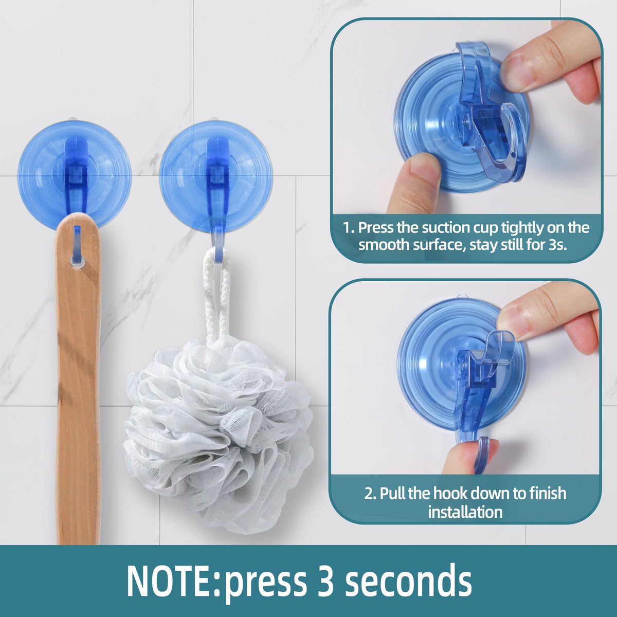 Suction Hooks (10 Count)