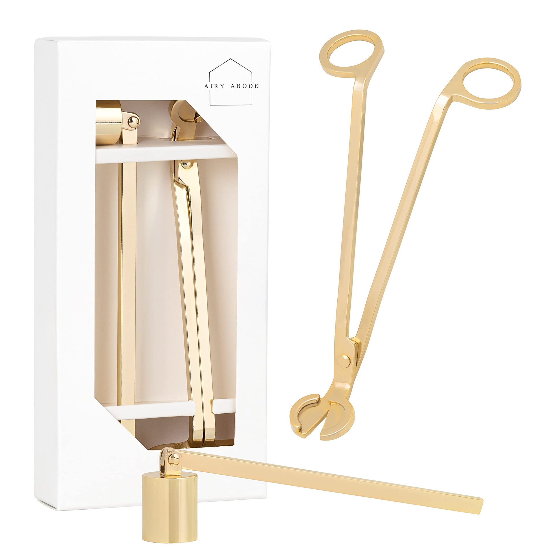Candle Wick Trimmer and Candle Snuffer Accessory Set