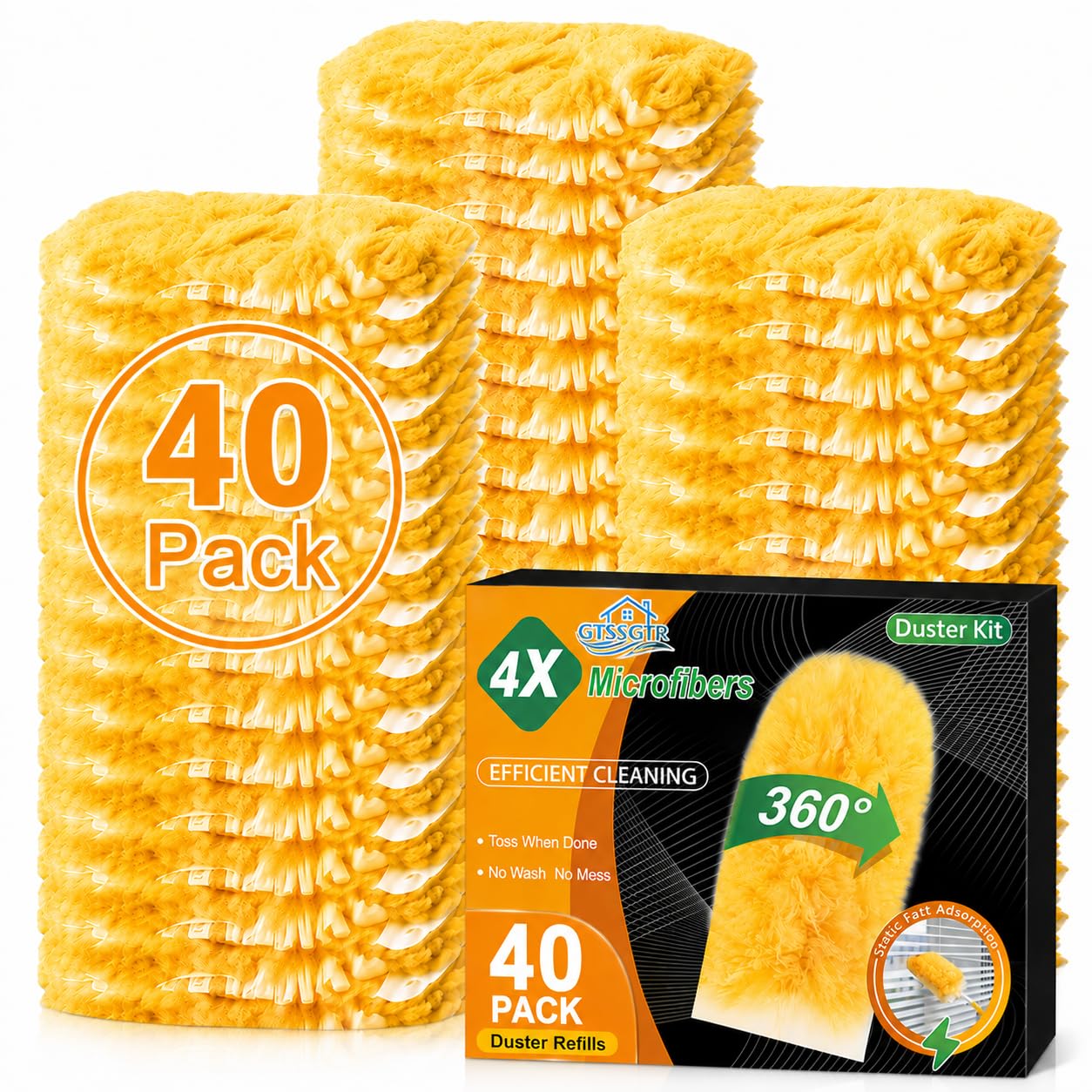 360° Duster Refills for Swiffer Duster (40 Count)