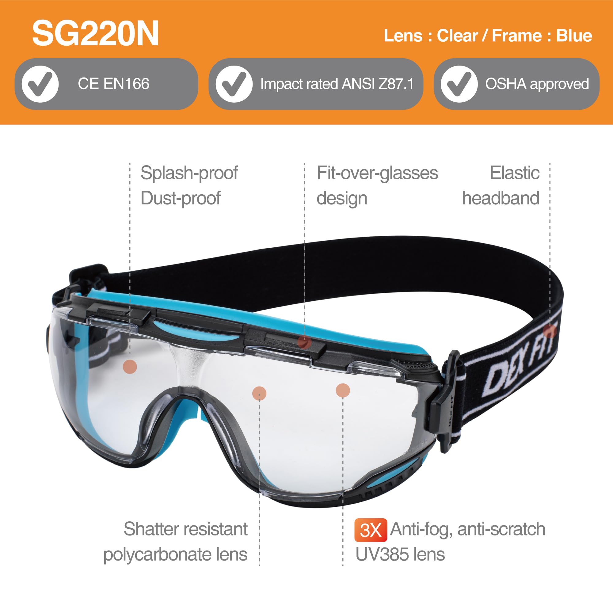 Safety Goggles SG220