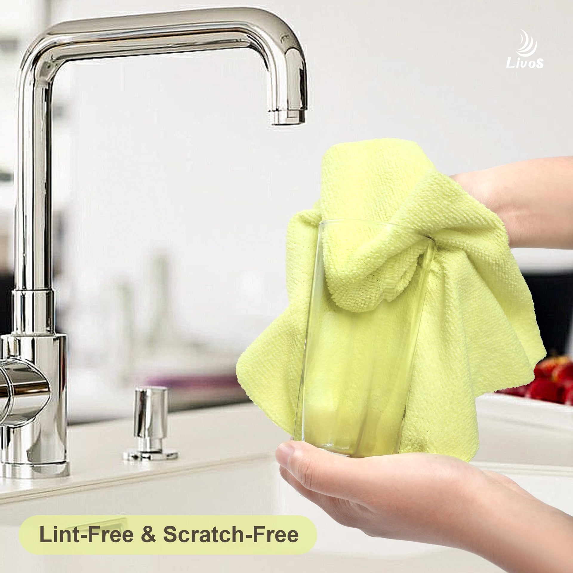Microfiber Cleaning Cloth Roll (80 Count)