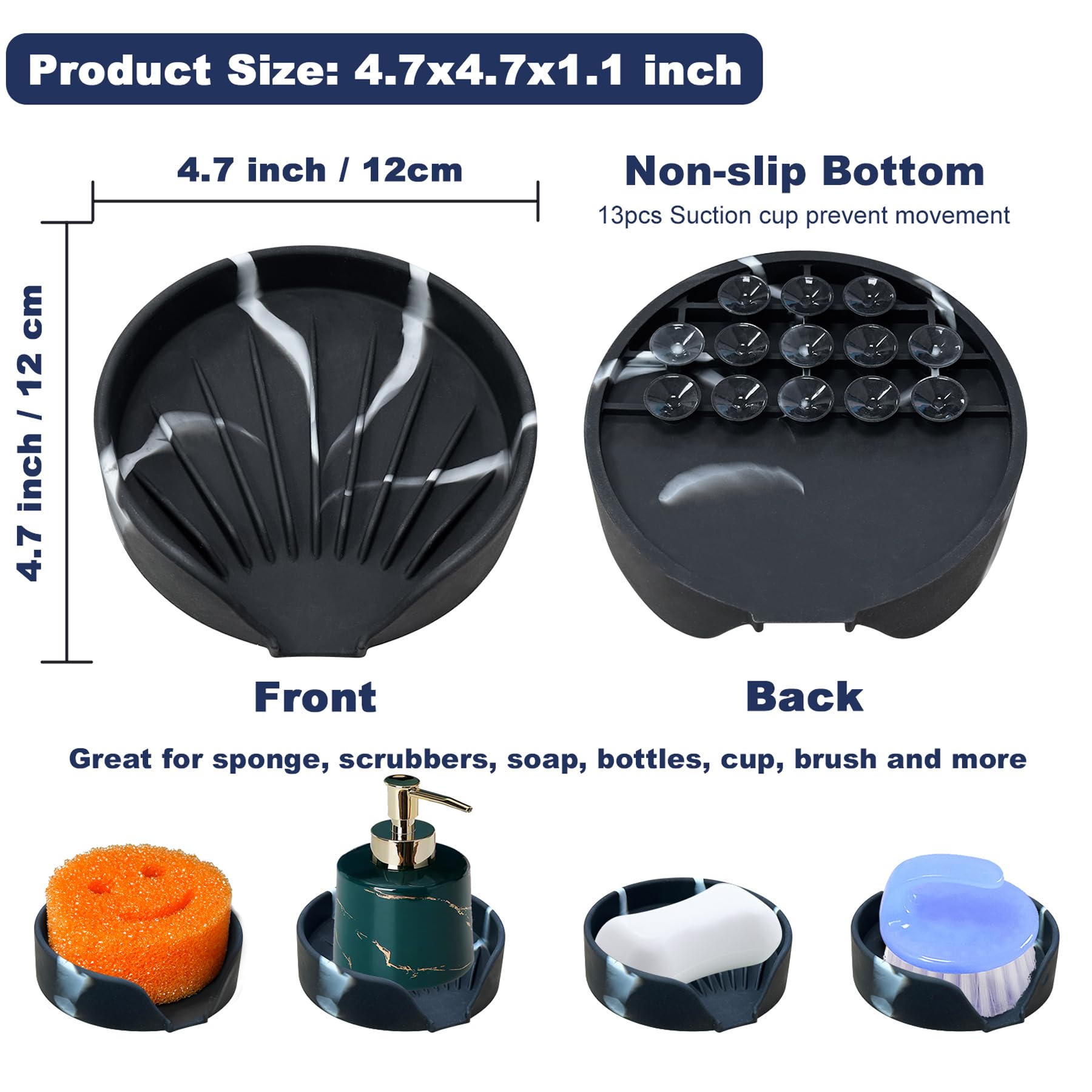 Self Draining Soap Dish